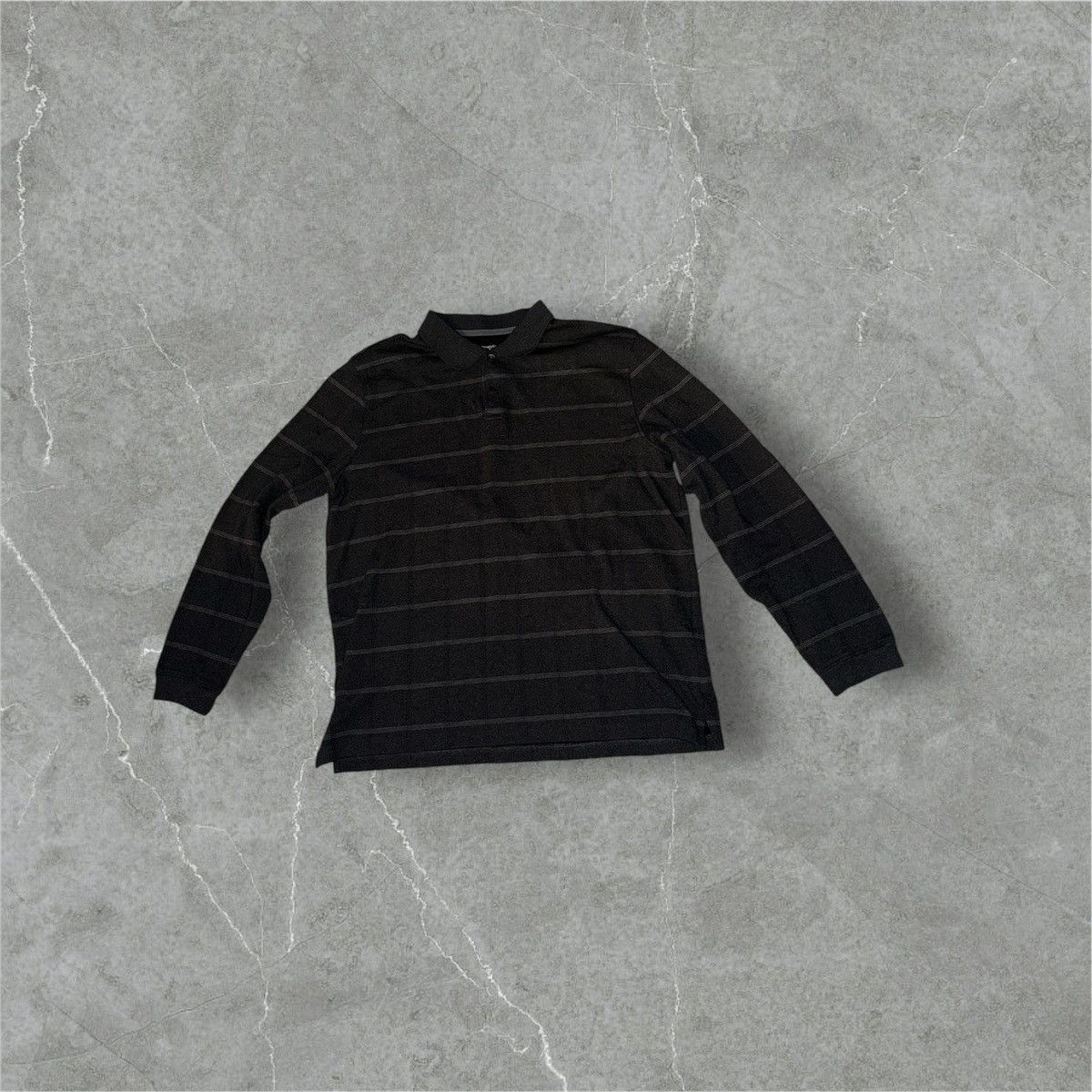 Vintage Thrifted Grey Classic Long Sleeve Button Up Size US L / EU 52-54 / 3 - 1 Thumbnail