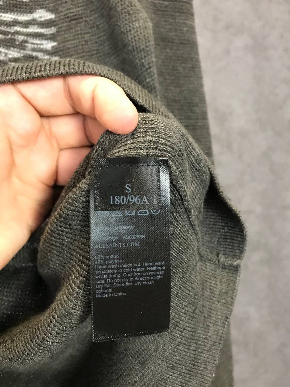 Allsaints Allsaints art sweatshirt Size US S / EU 44-46 / 1 - 5 Thumbnail