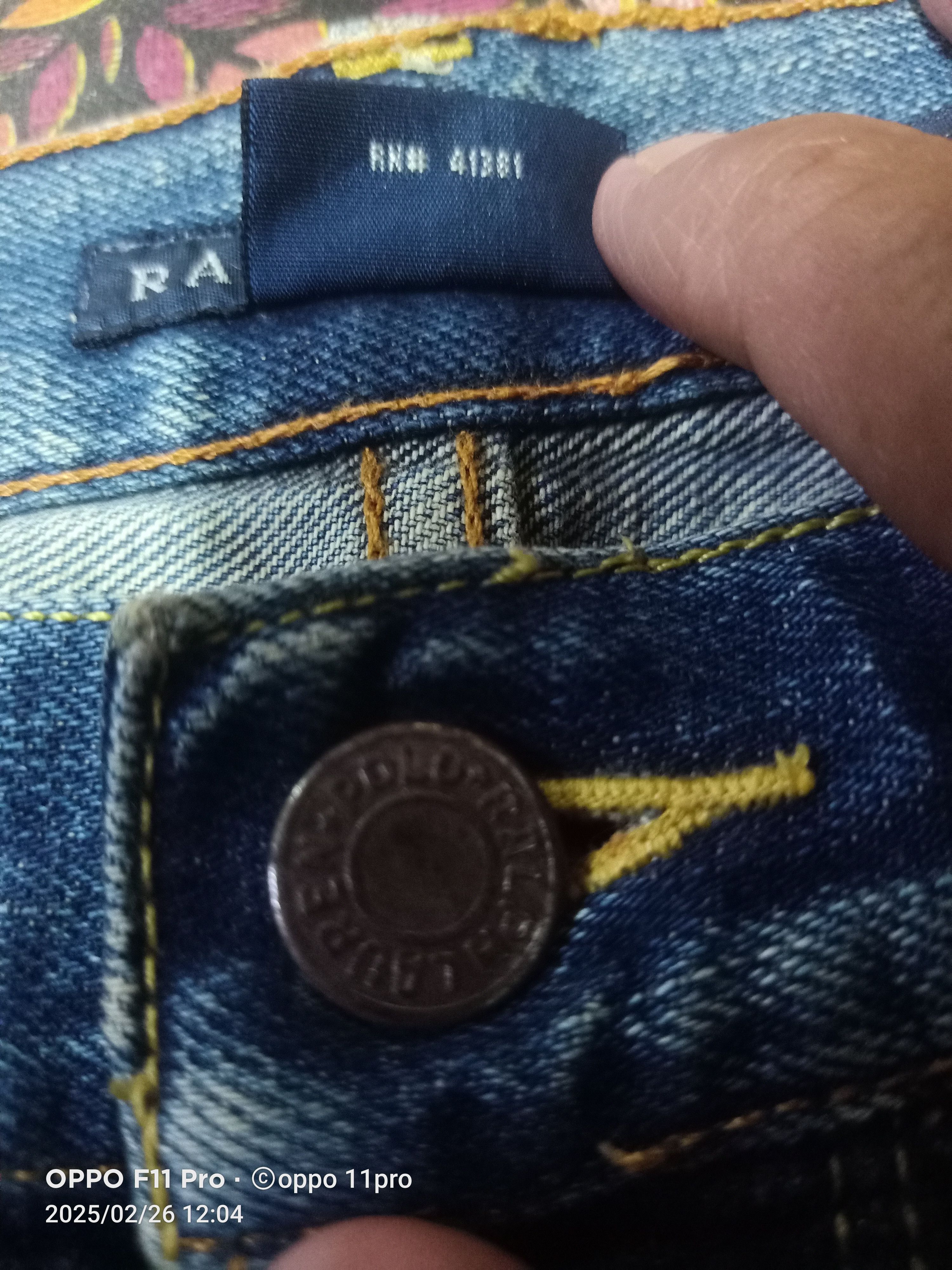 Polo Ralph Lauren × RRL Ralph Lauren Polo Ralph Lauren Denim Selvedge Pants Size 31" - 9 Thumbnail