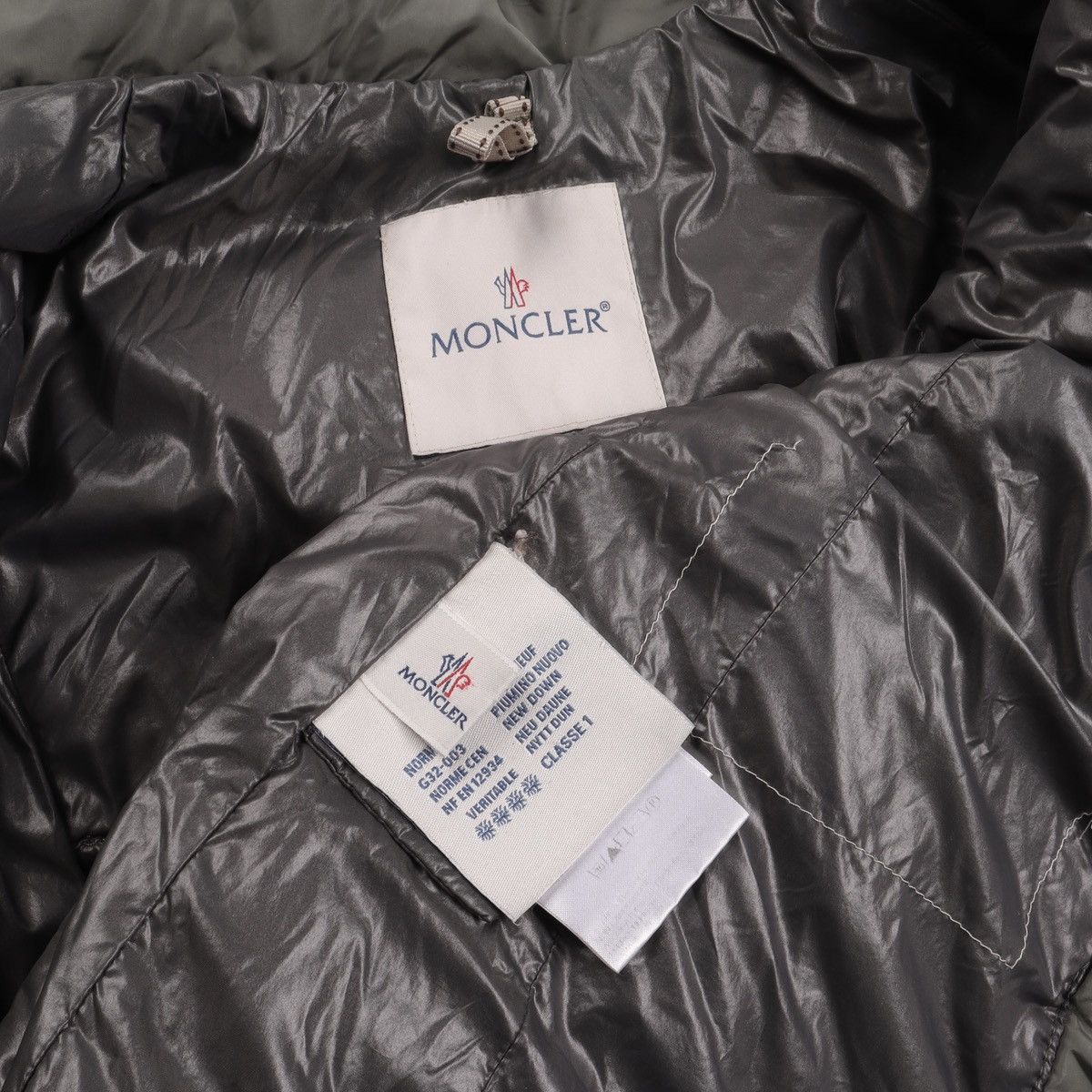 Moncler Authentic Moncler Cappottino Kids Down Long Jacket Olive Size XXS / US 00 / IT 34 - 16 Thumbnail