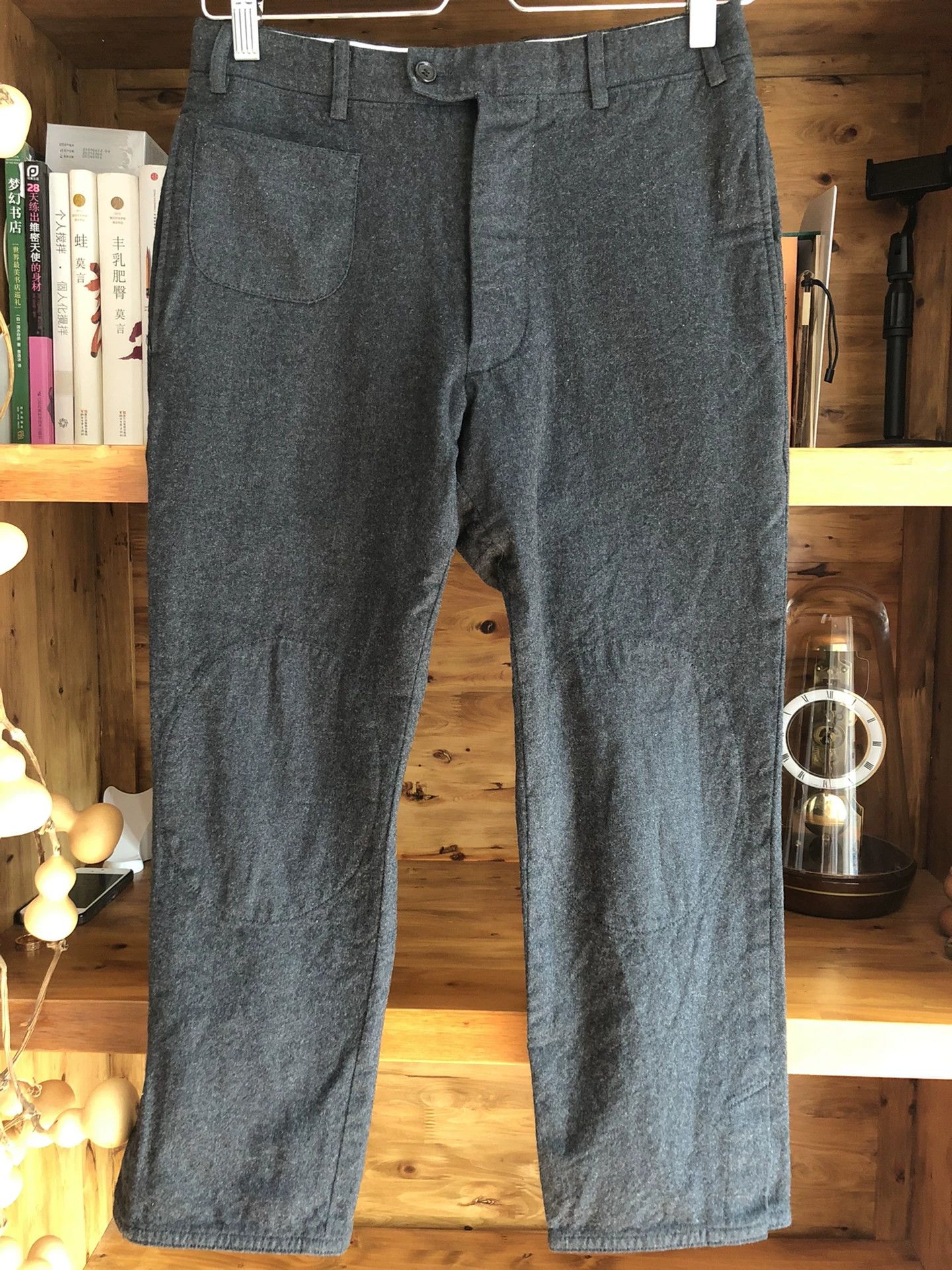 Visvim visvim wool slacks cropped pants in size S Size US 38 / EU 54 - 1 Thumbnail