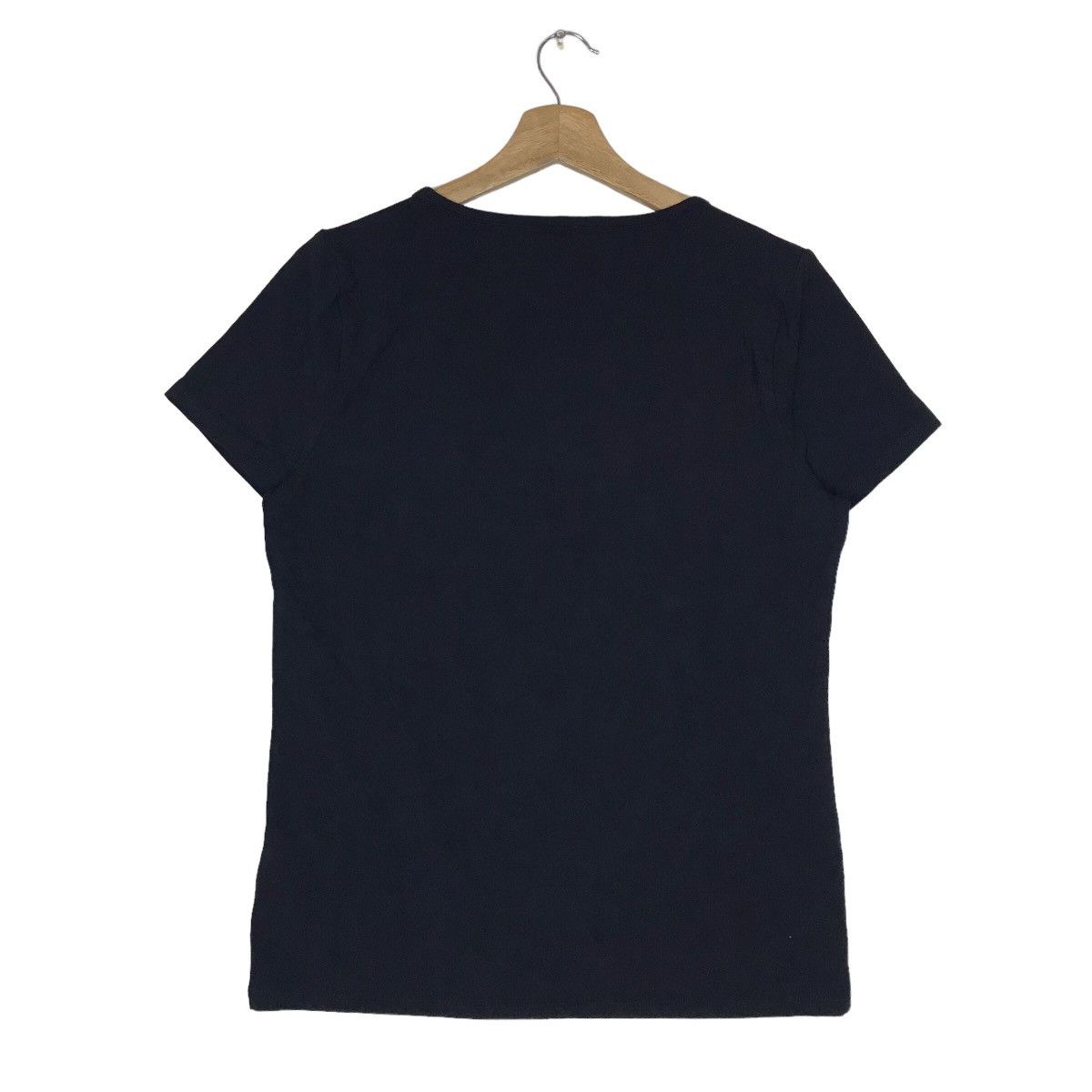 Anne Klein Vintage Anne Klein Big Logo Stretch Shirt Size L / US 10 / IT 46 - 6 Thumbnail