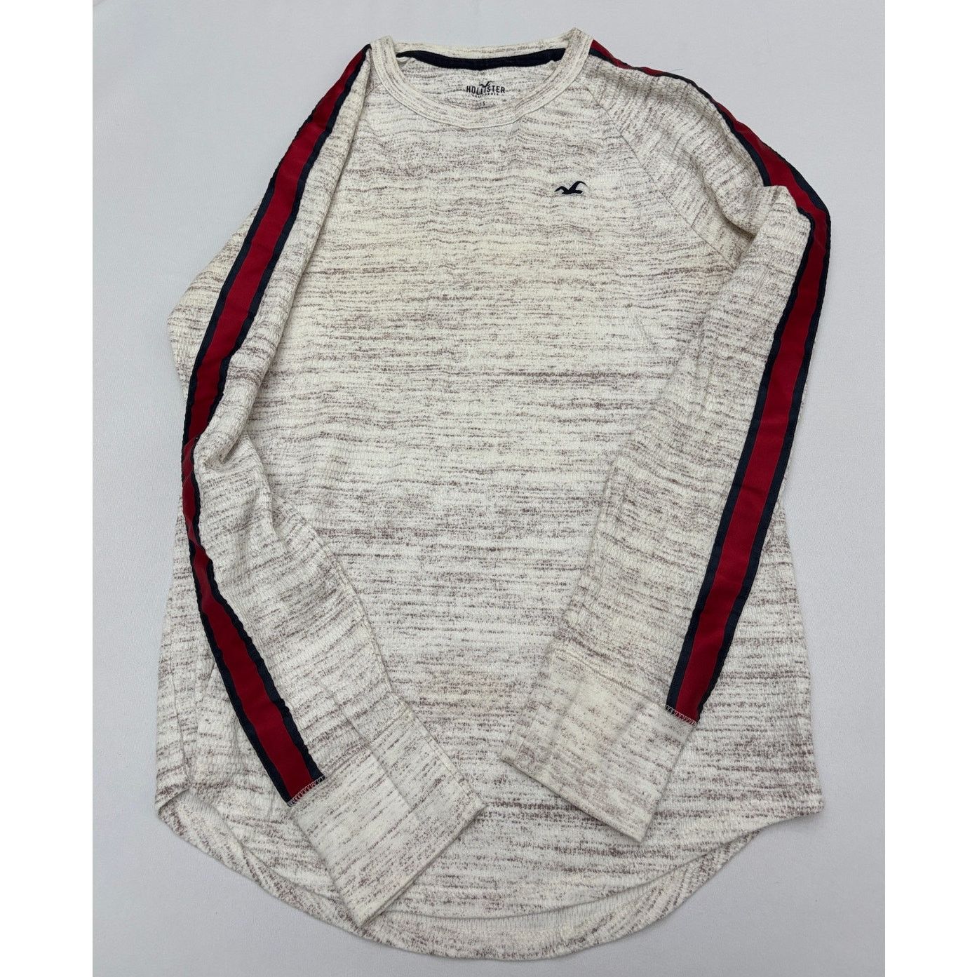 Hollister Size S | HOLLISTER Mens Long Sleeve Crew Neck Thermal Shirt Size US S / EU 44-46 / 1 - 3 Thumbnail