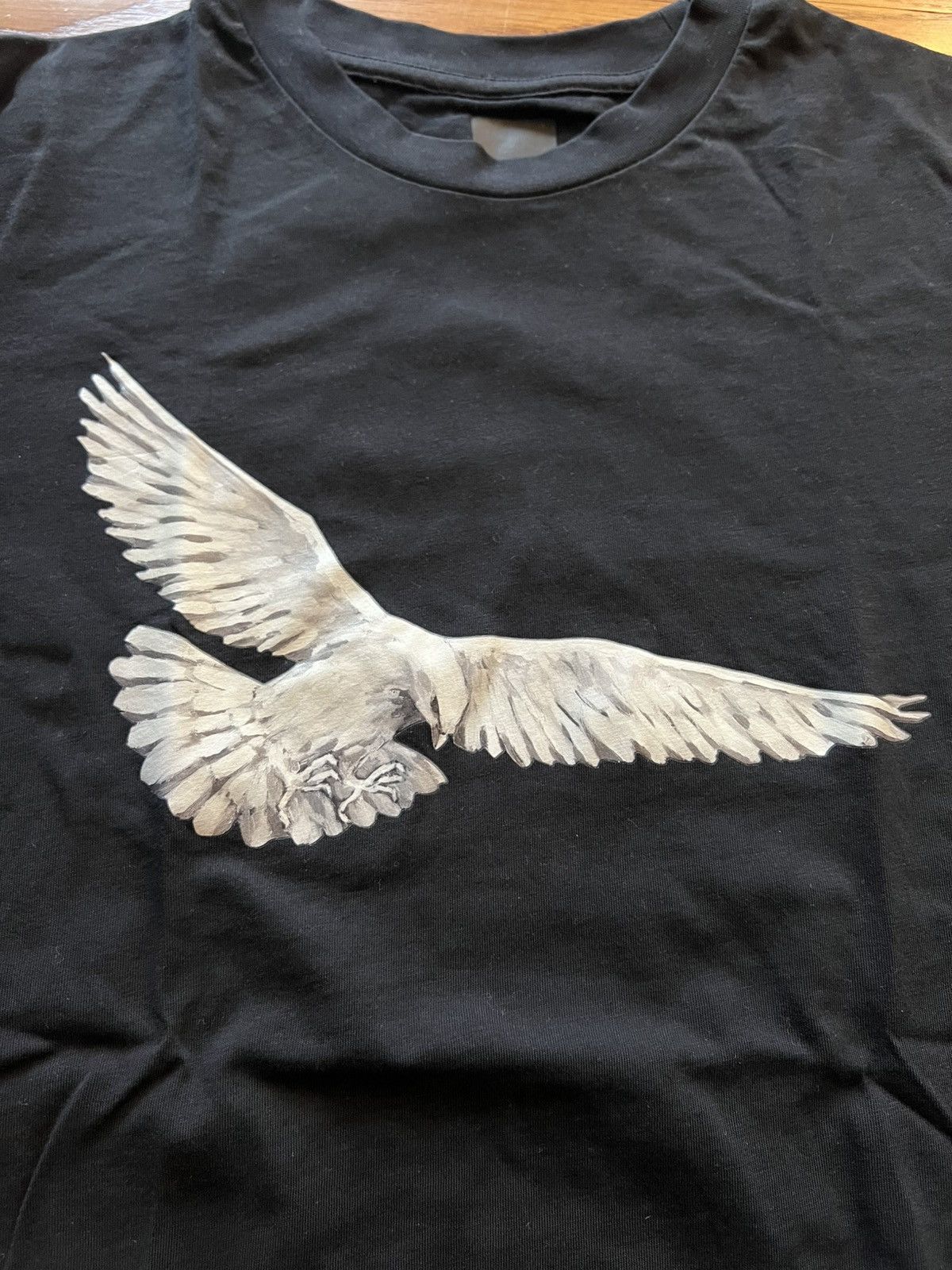 OAMC OAMC Mach Theater Dove Painting T Shirt Black size L Size US L / EU 52-54 / 3 - 2 Thumbnail