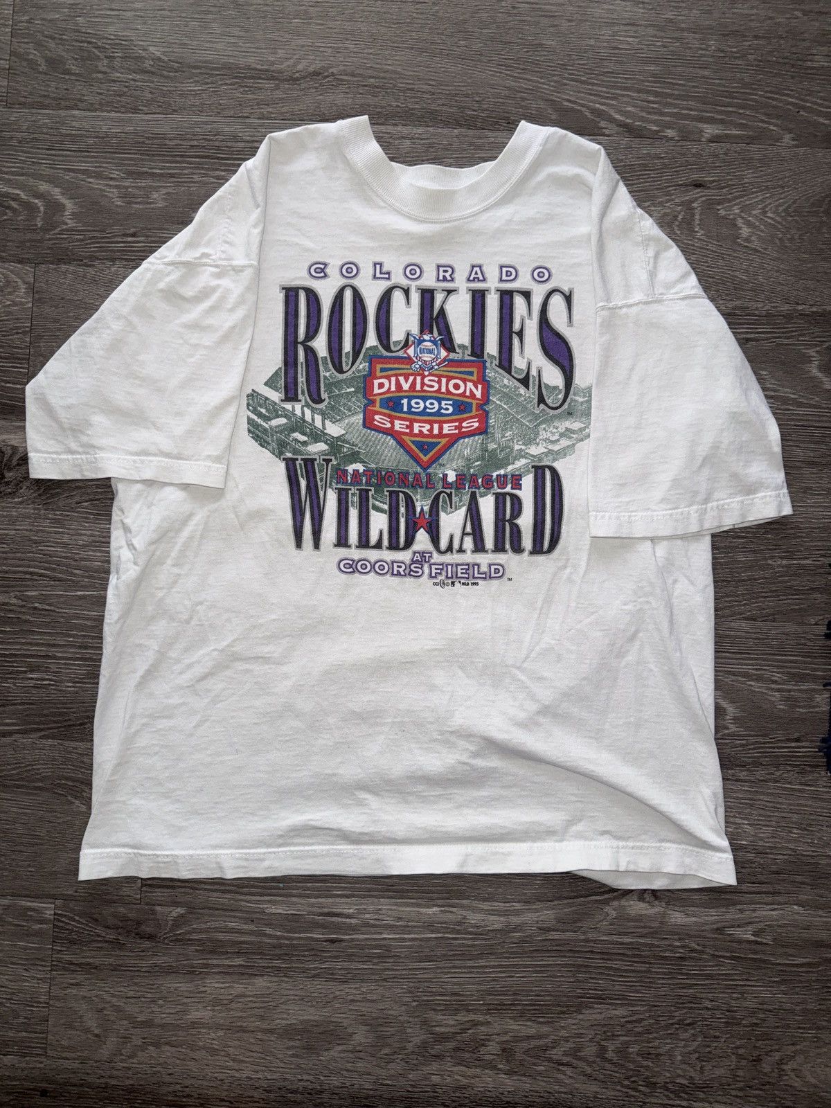Vintage Vintage Rockies T Shirt Size US XL / EU 56 / 4 - 1 Thumbnail