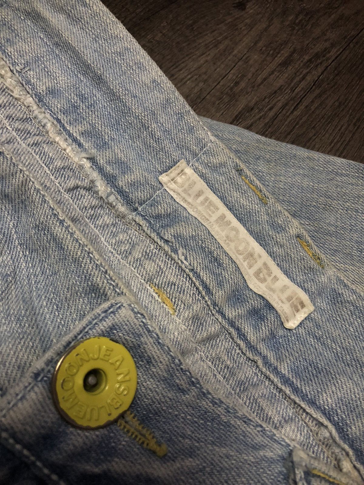 Japanese Brand VINTAGE BLUE MOON BLUE JEANS TEAM HAWAII BMB-93 Size 28" / US 6 / IT 42 - 17 Thumbnail