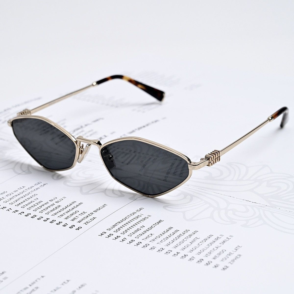 Miu Miu MIU MIU 0MU 0MU 56ZS SUNGLASSES Size ONE SIZE - 2 Thumbnail