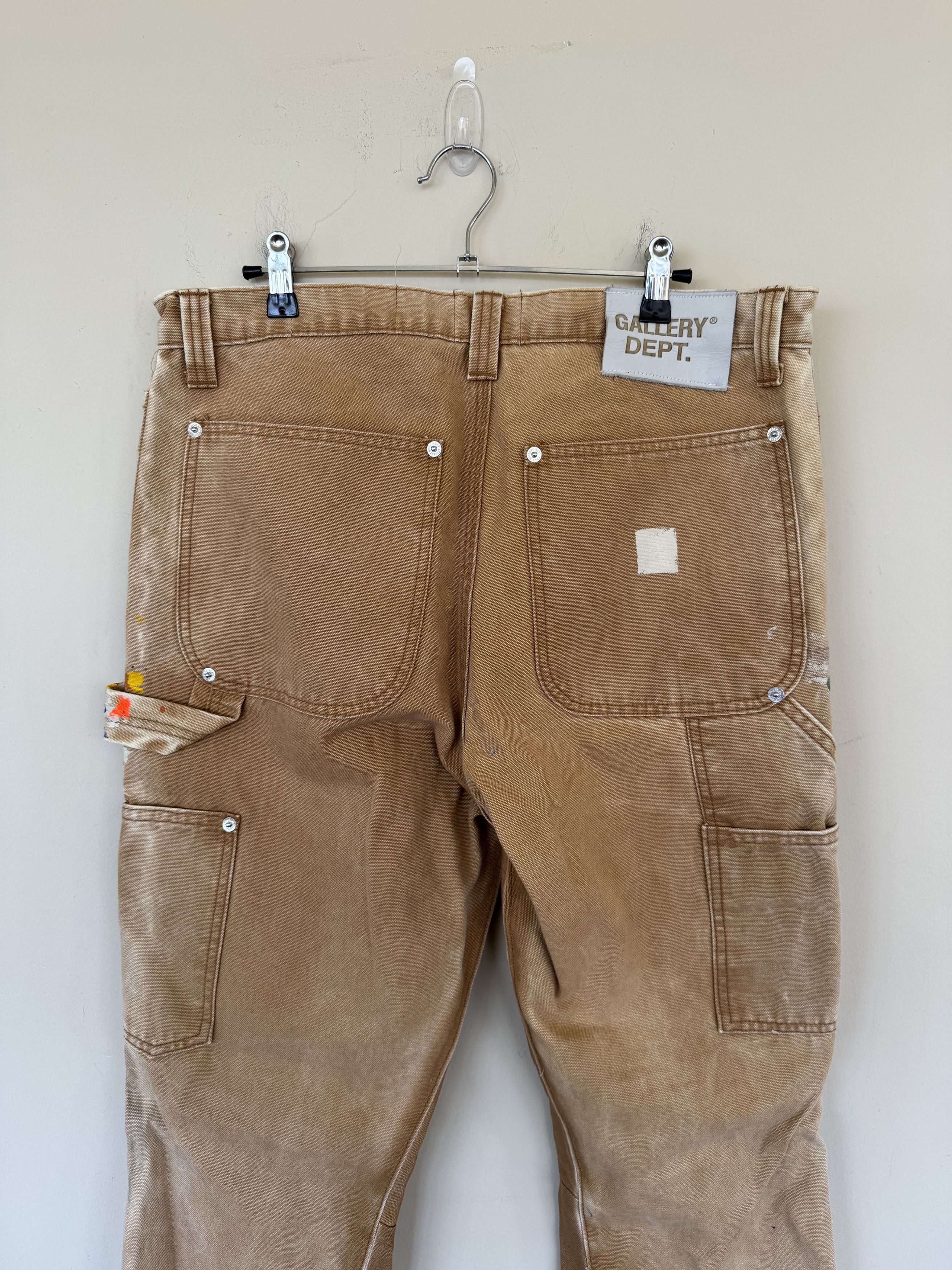 Gallery Dept. 1/1 Brown Gallery Dept Carpenter Flares Size US 34 / EU 50 - 10 Thumbnail