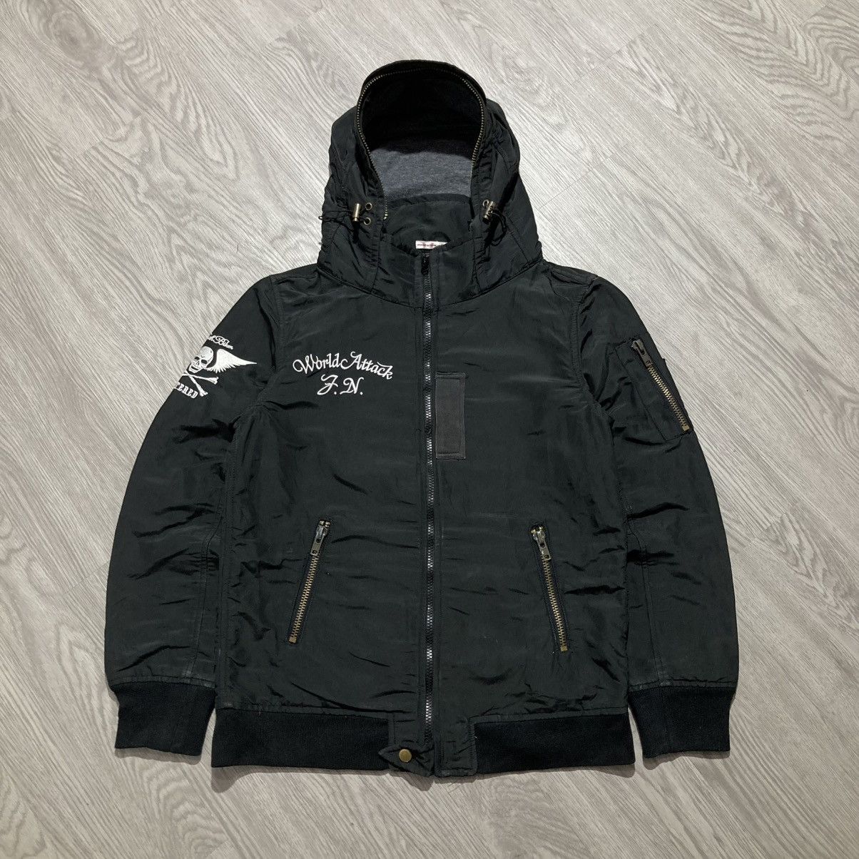 20471120 hyoma ミリタリージャケット 20471120 20471120 vintage neto hyoma punk hoodie | Grailed