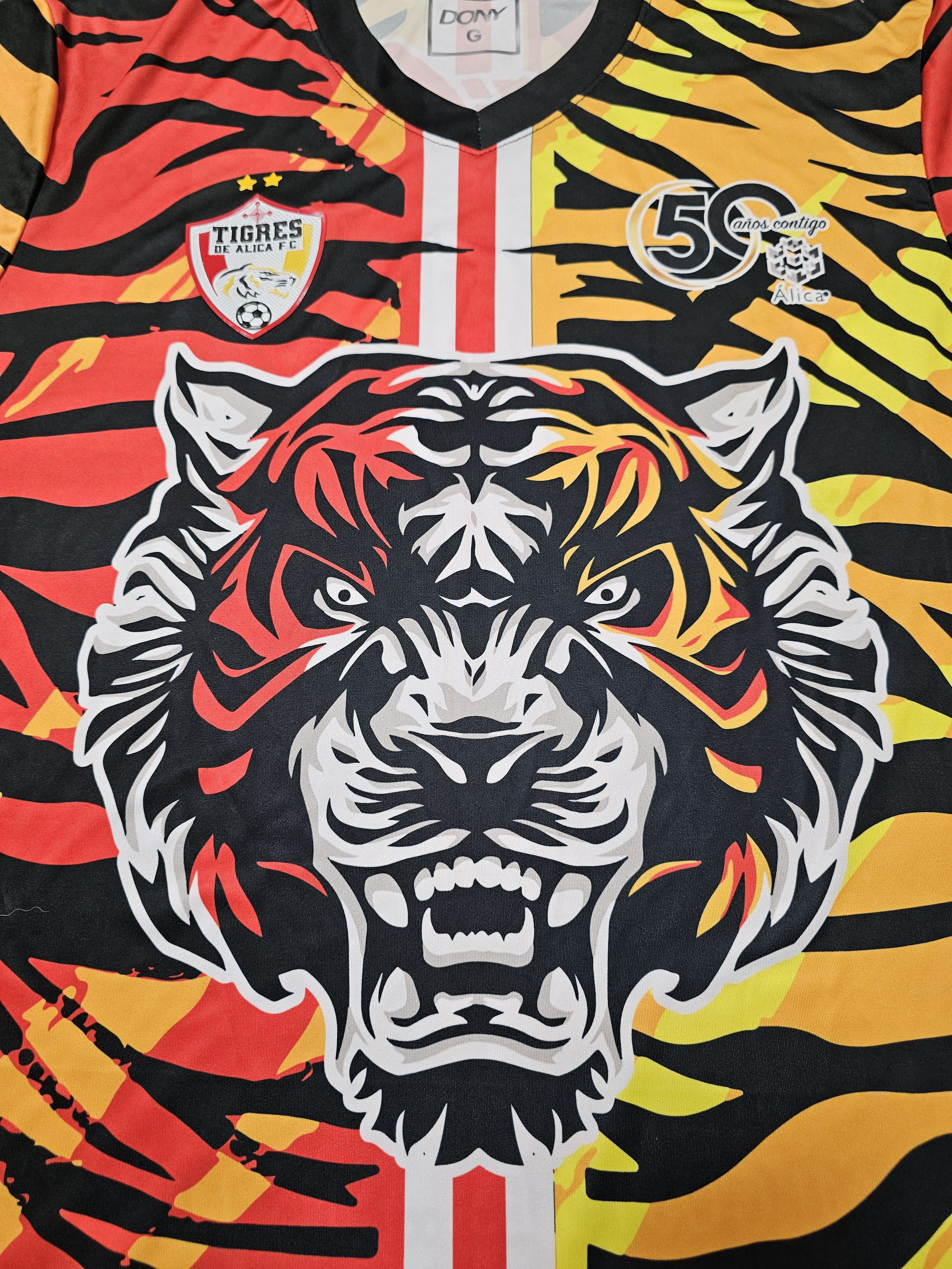 All Sport TIGERS DE ALICA 2023 FOOTBALL SHIRT MEXICO SOCCER JERSEY Size US L / EU 52-54 / 3 - 3 Thumbnail