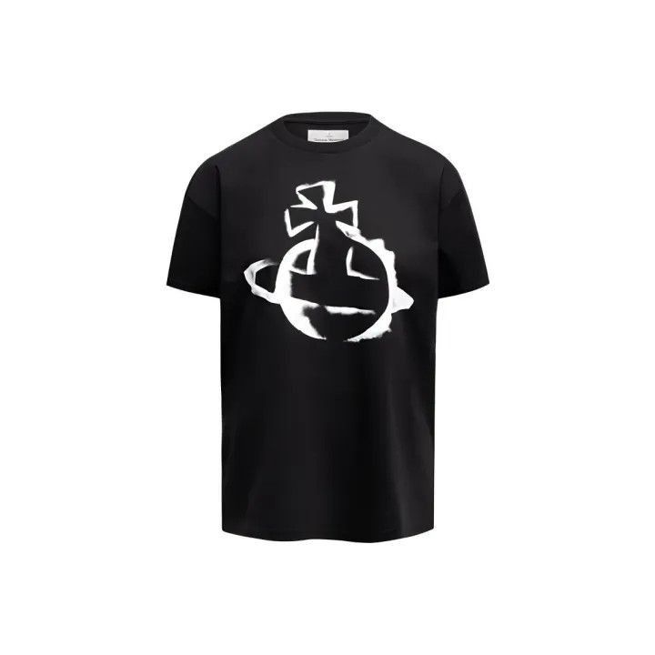 Vivienne Westwood Vivienne Westwood FW24 Black Planet Graphic T-Shirt Size US M / EU 48-50 / 2 - 1 Thumbnail