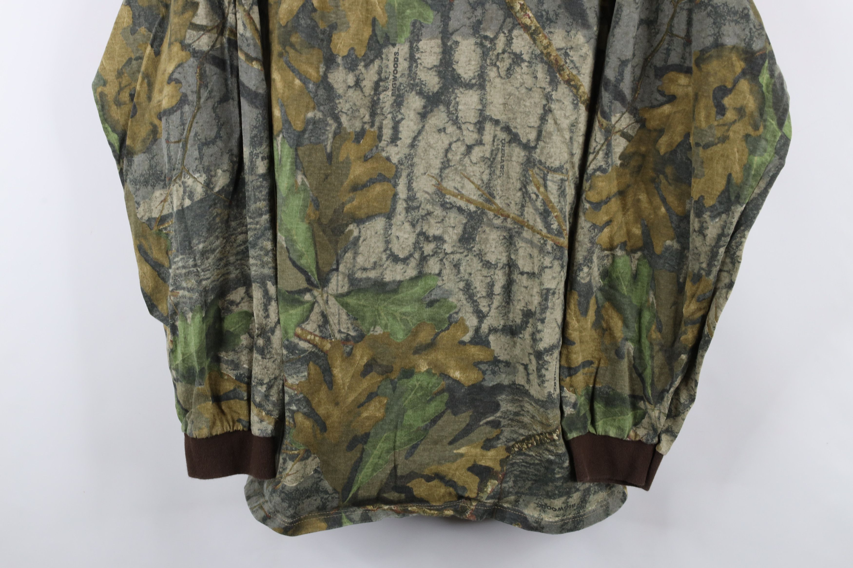 Vintage Vintage 90s Streetwear Camouflage Long Sleeve T-Shirt Cotton Size US XL / EU 56 / 4 - 3 Thumbnail