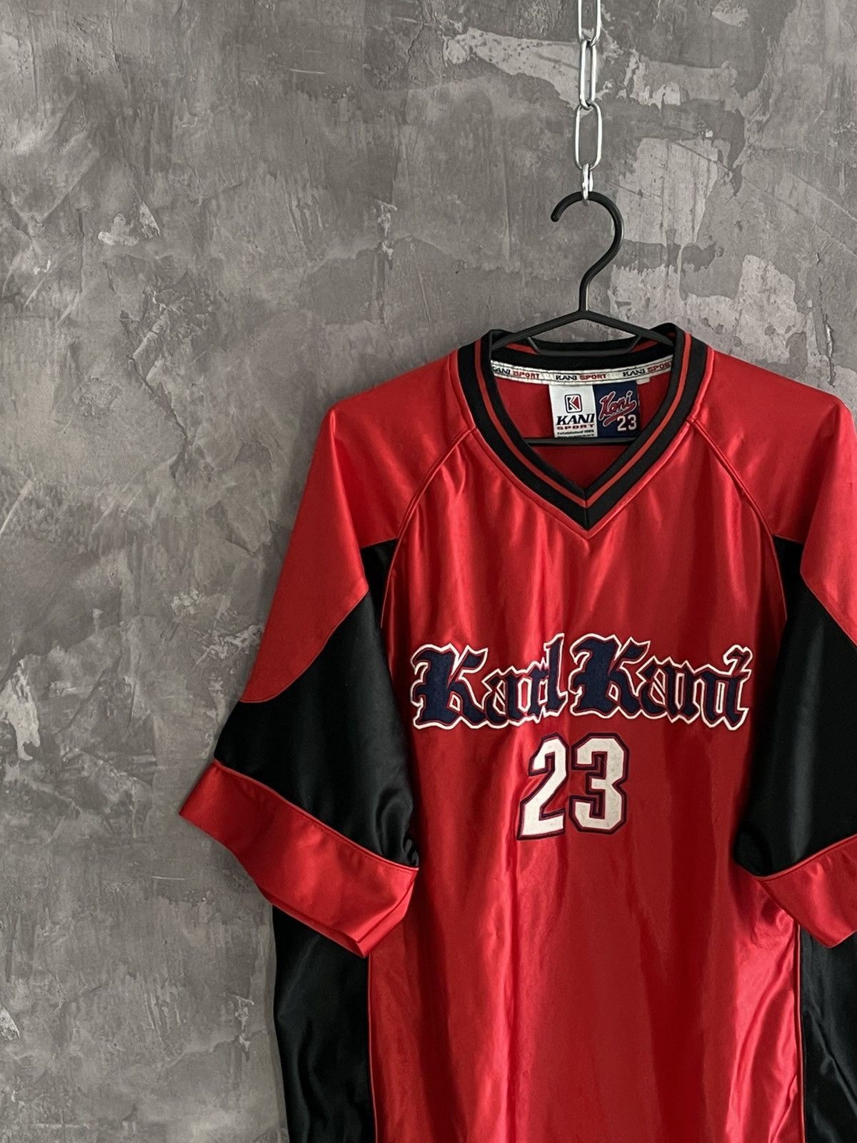 Karl Kani × Rap Tees × Vintage Vintage 💥 Karl Kani Jersey T-Shirt RAP Size US M / EU 48-50 / 2 - 3 Thumbnail