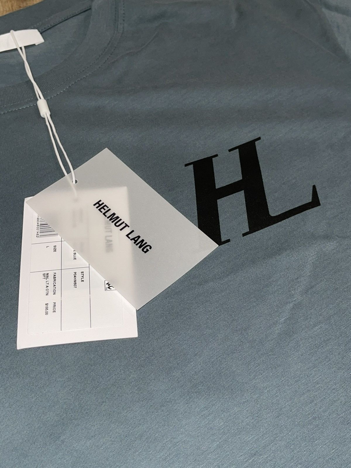 Helmut Lang Helmut Lang Capsule Logo Tee Size US L / EU 52-54 / 3 - 3 Thumbnail