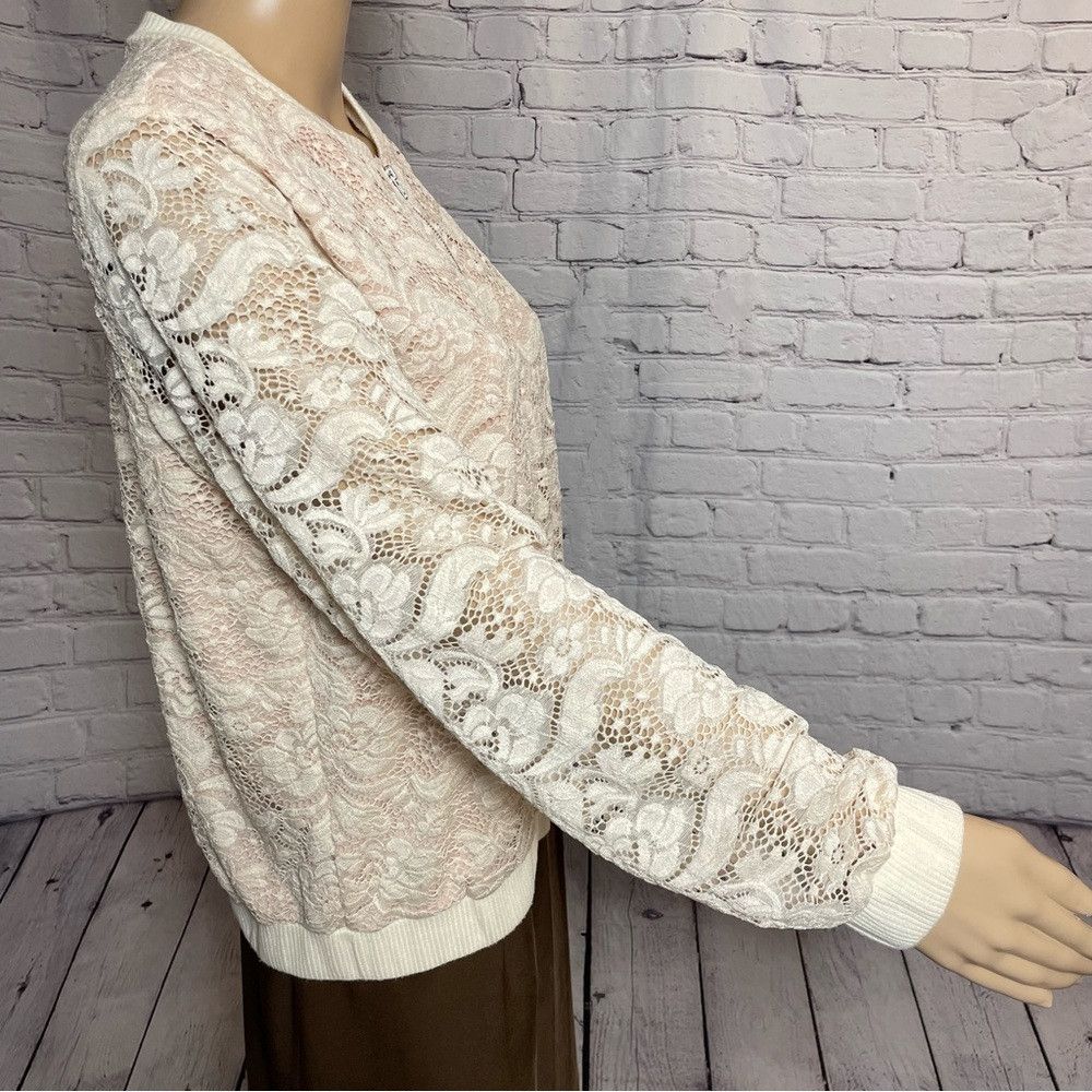 Other H.I.P Happening In The Present Lace Blush Bomber Size L Size L / US 10 / IT 46 - 3 Thumbnail