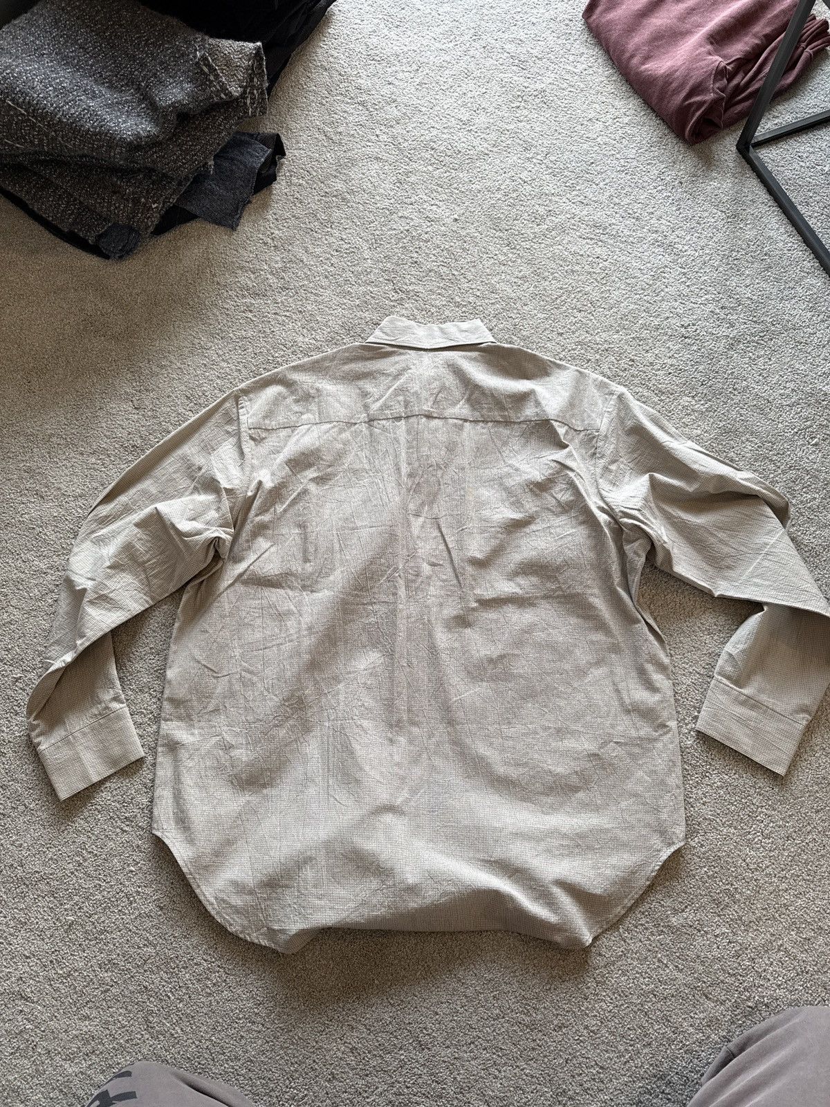 Evan Kinori Grid cloth big shirt Size US S / EU 44-46 / 1 - 3 Thumbnail