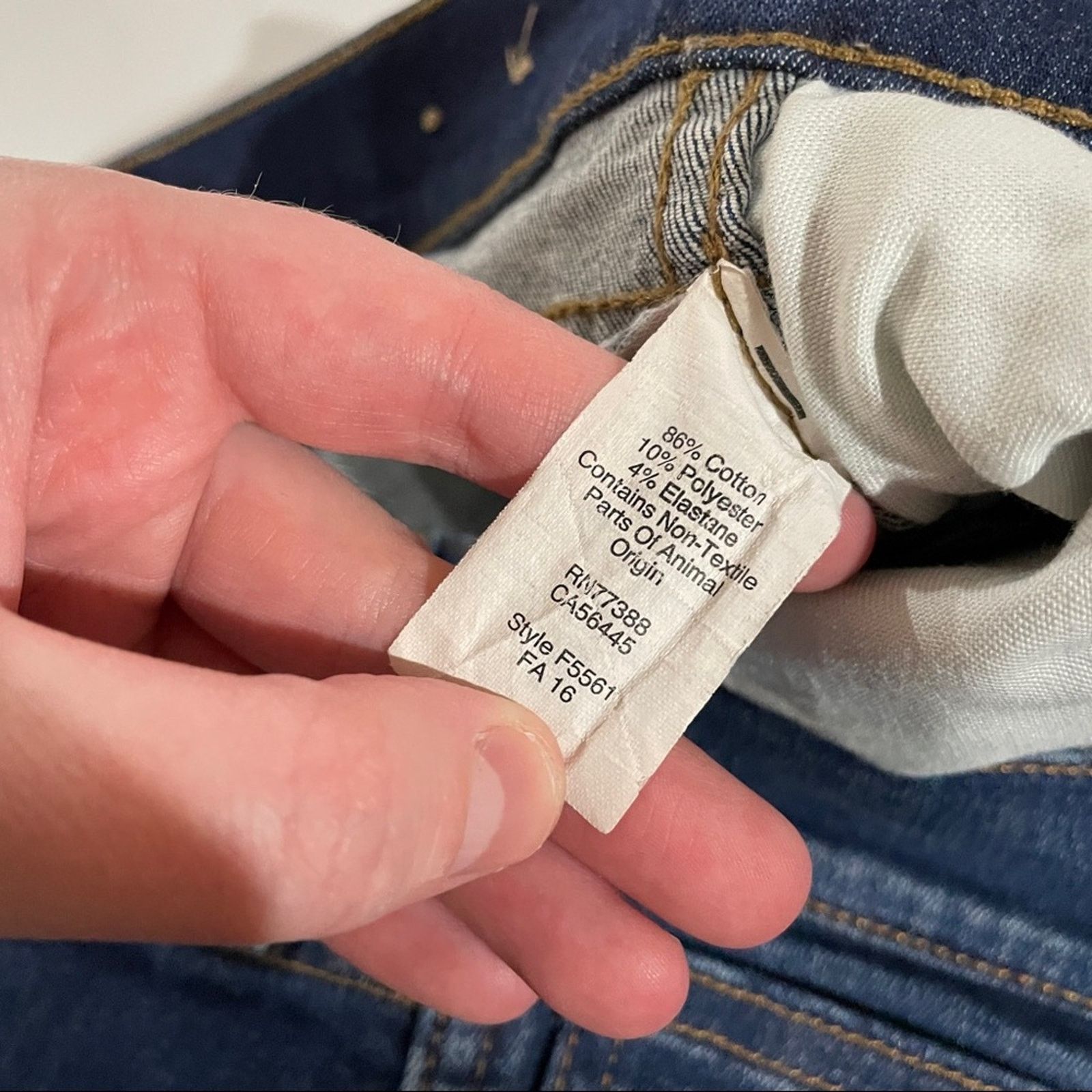 Madewell Madewell 9” High Rise Skinny Jeans in Polly Wash Size 27 Size 27" / US 4 / IT 40 - 8 Thumbnail