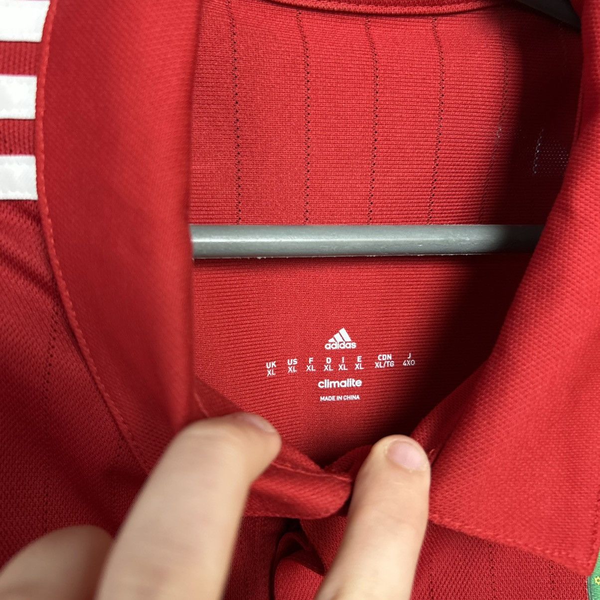 Adidas Mens Adidas Wales Training soccer polk size XL Size US XL / EU 56 / 4 - 7 Thumbnail