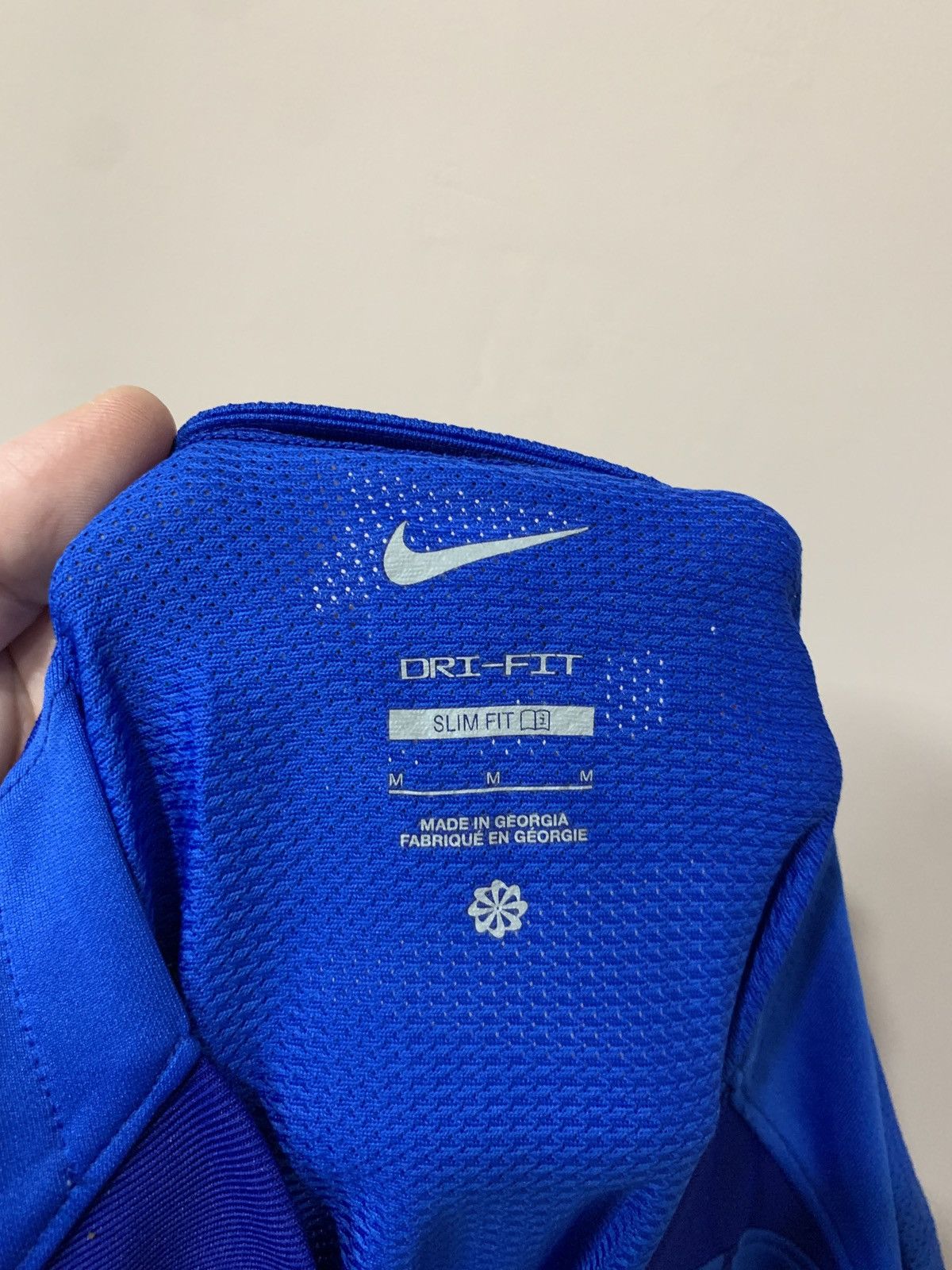 Nike Portsmouth Home Football Shirt Nike Soccer Jersey Size M Size US M / EU 48-50 / 2 - 11 Thumbnail