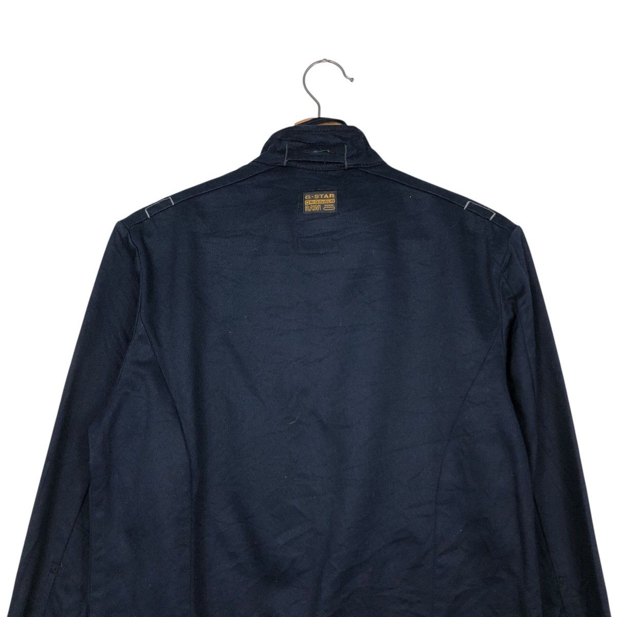 G-Star 📌Vintage Biker Jacket G Star Raw Multi Pocket Bondage Style Size US S / EU 44-46 / 1 - 12 Thumbnail