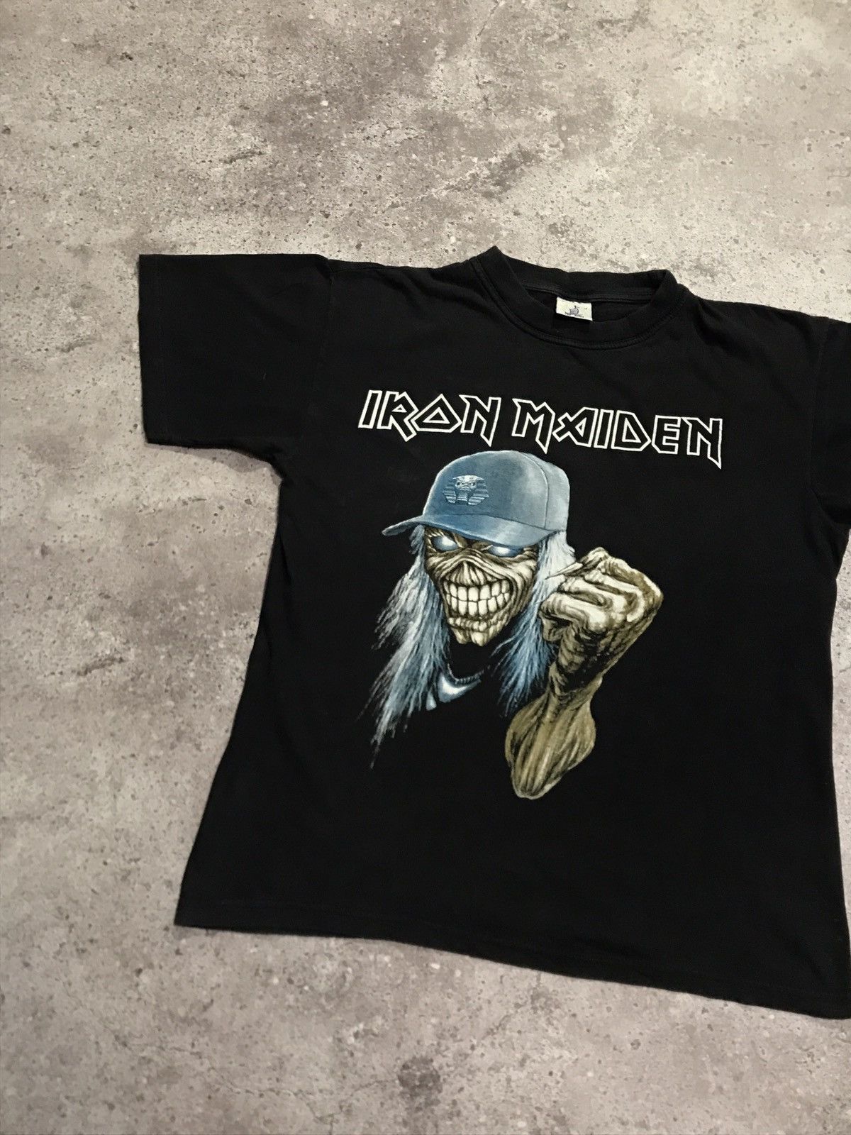 Band Tees Vintage T-Shirt Iron Maiden Big Print Black S Size US S / EU 44-46 / 1 - 6 Thumbnail