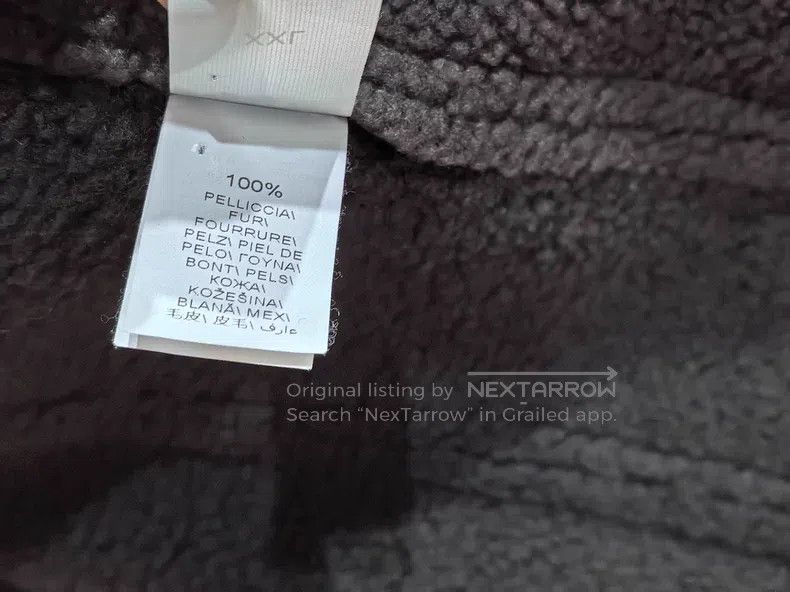 Brunello Cucinelli Brunello Cucinelli Fur and Leather Integrated Jacket Size US XXL / EU 58 / 5 - 7 Thumbnail