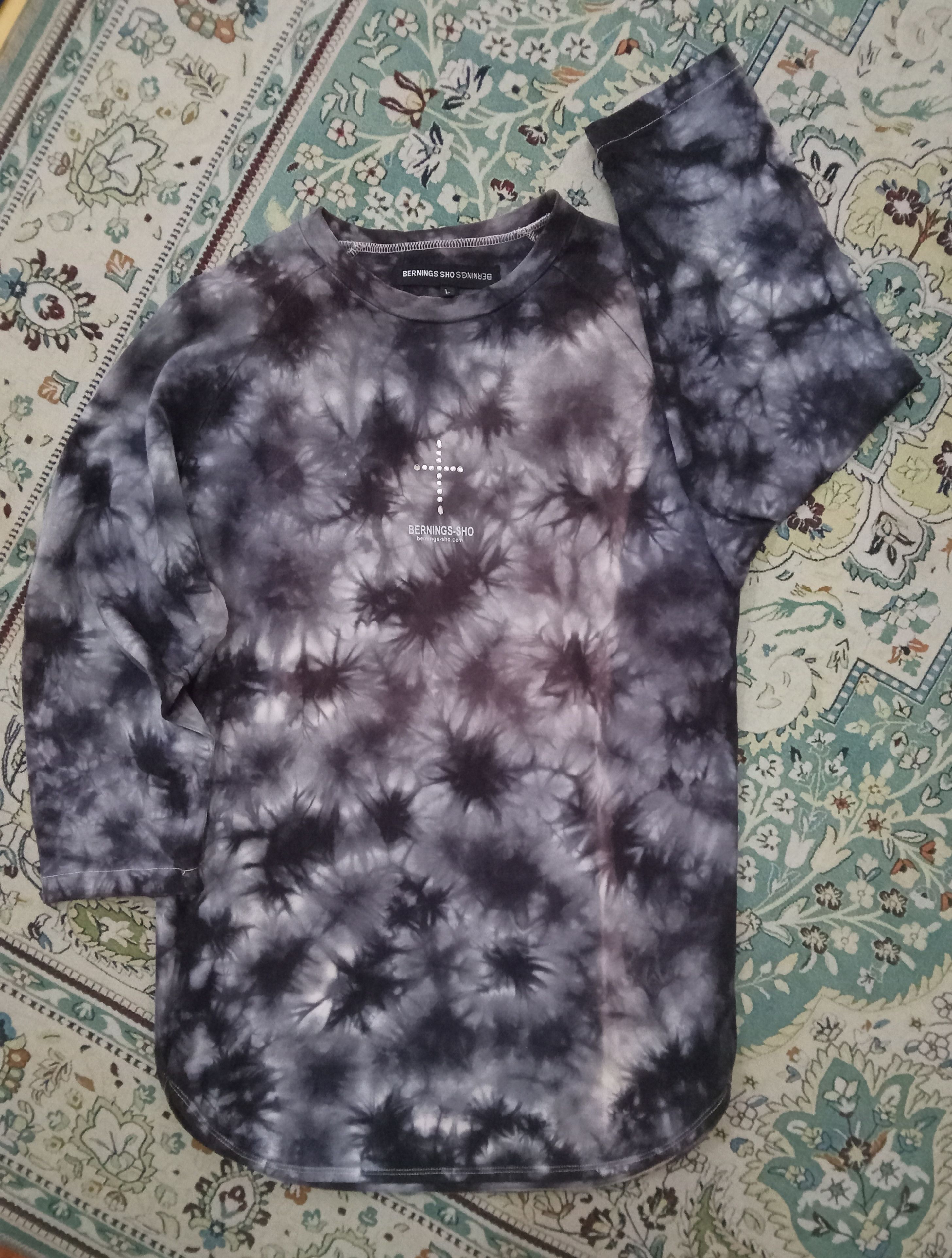 Japanese Brand Bernings Sho Tie Dye Rare Design Top Size US L / EU 52-54 / 3 - 1 Thumbnail