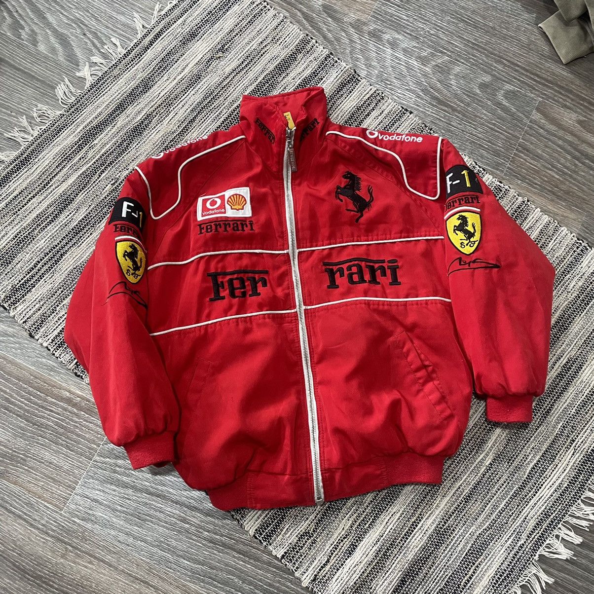 ​【ヴィンテージ】Ferrari F1 マールボロ レーシングブルゾン XXL Ferrari × Marlboro | Grailed