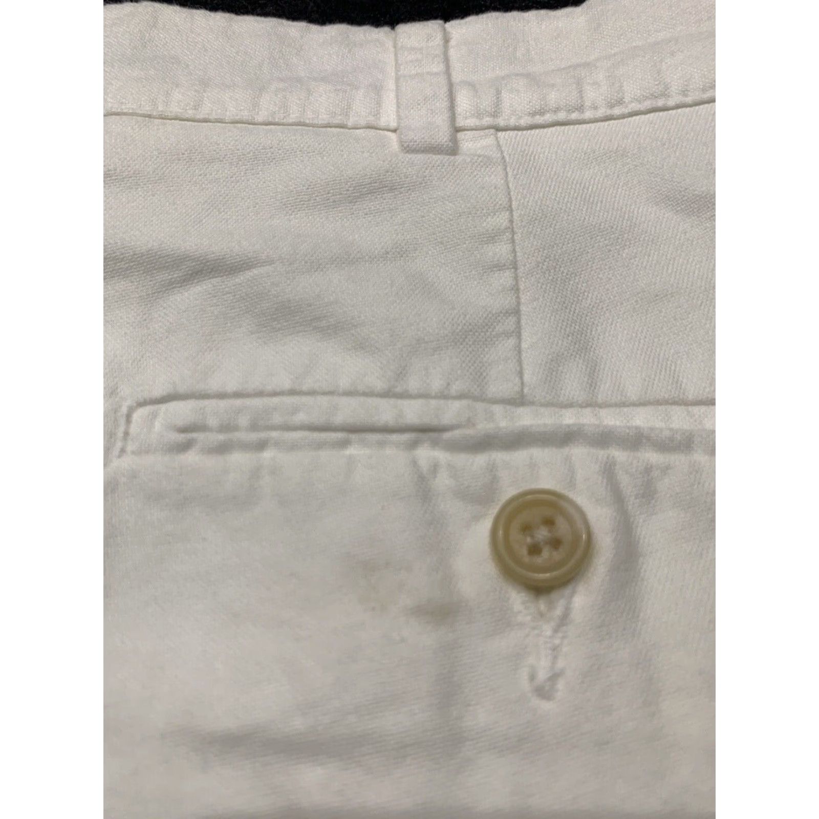 Polo Ralph Lauren Polo Ralph Lauren Classic Fit Chino Golf Shorts 36 White Flat Front Mens Size US M / EU 48-50 / 2 - 4 Thumbnail