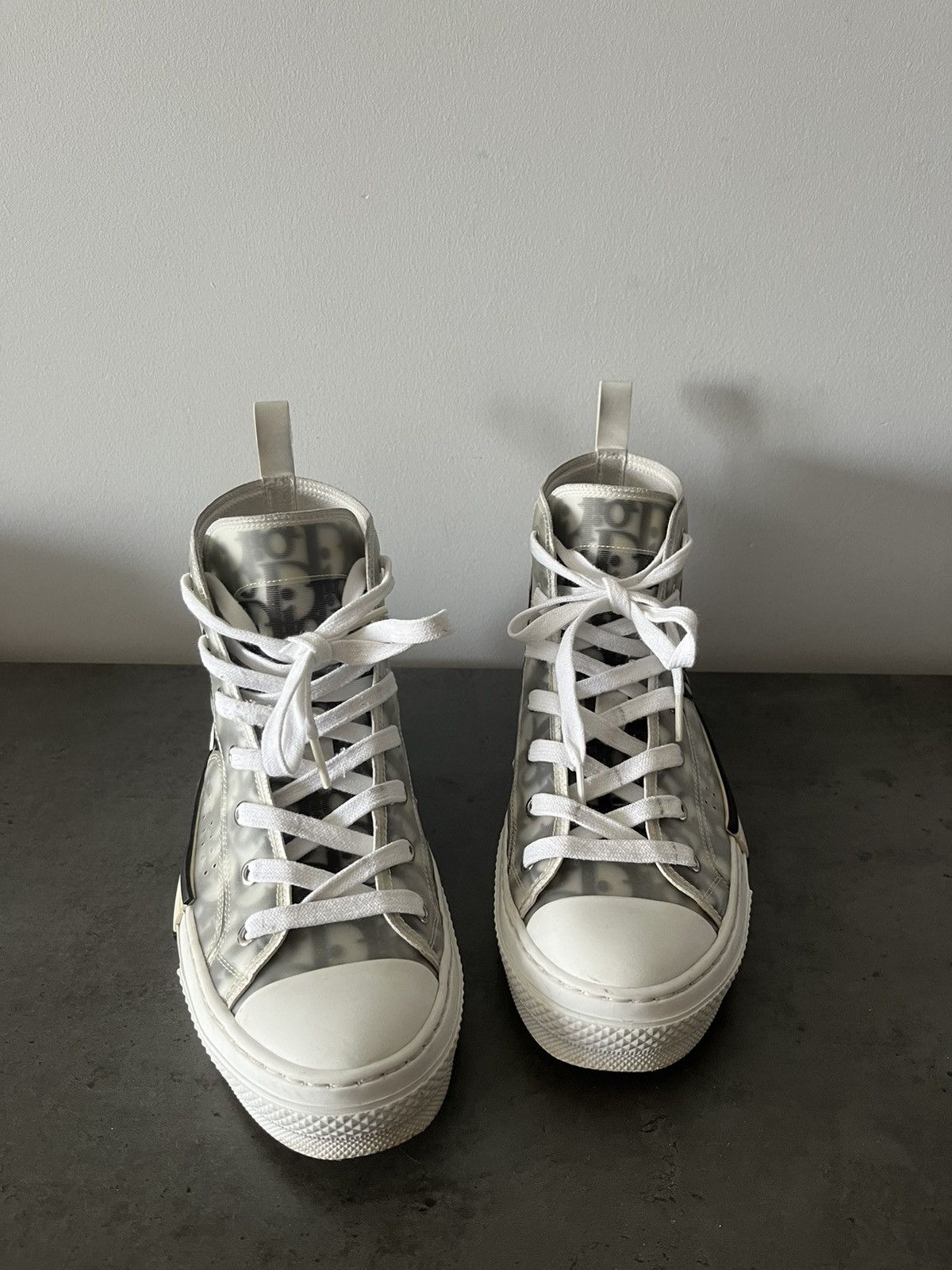 Dior Dior b23 monogram hi-top sneakers Size US 7.5 / EU 40-41 - 1 Thumbnail