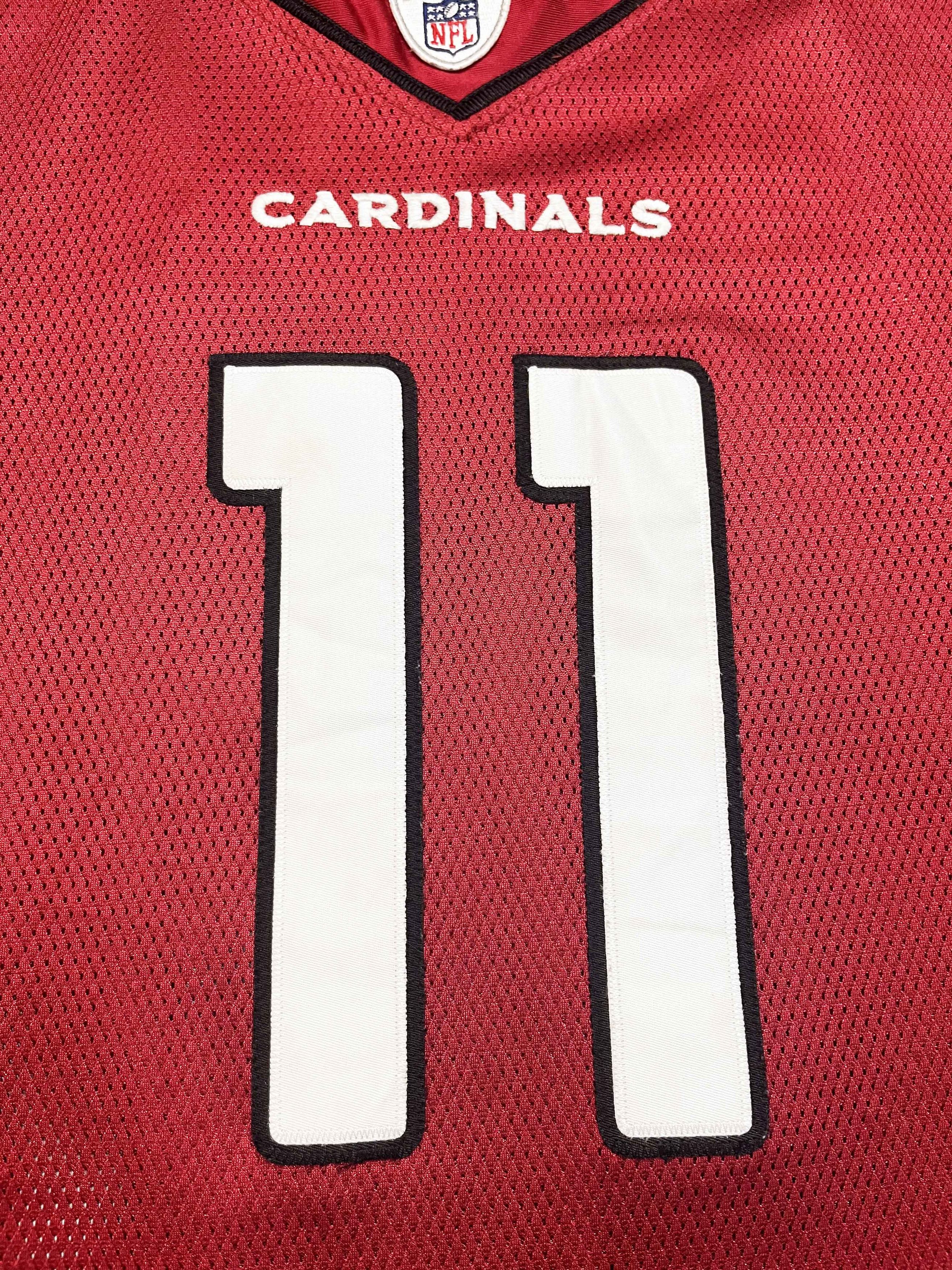Reebok Reebok On Field NFL Arizona Cardinals FITZGERALD #11 Jersey Size US XXL / EU 58 / 5 - 2 Thumbnail