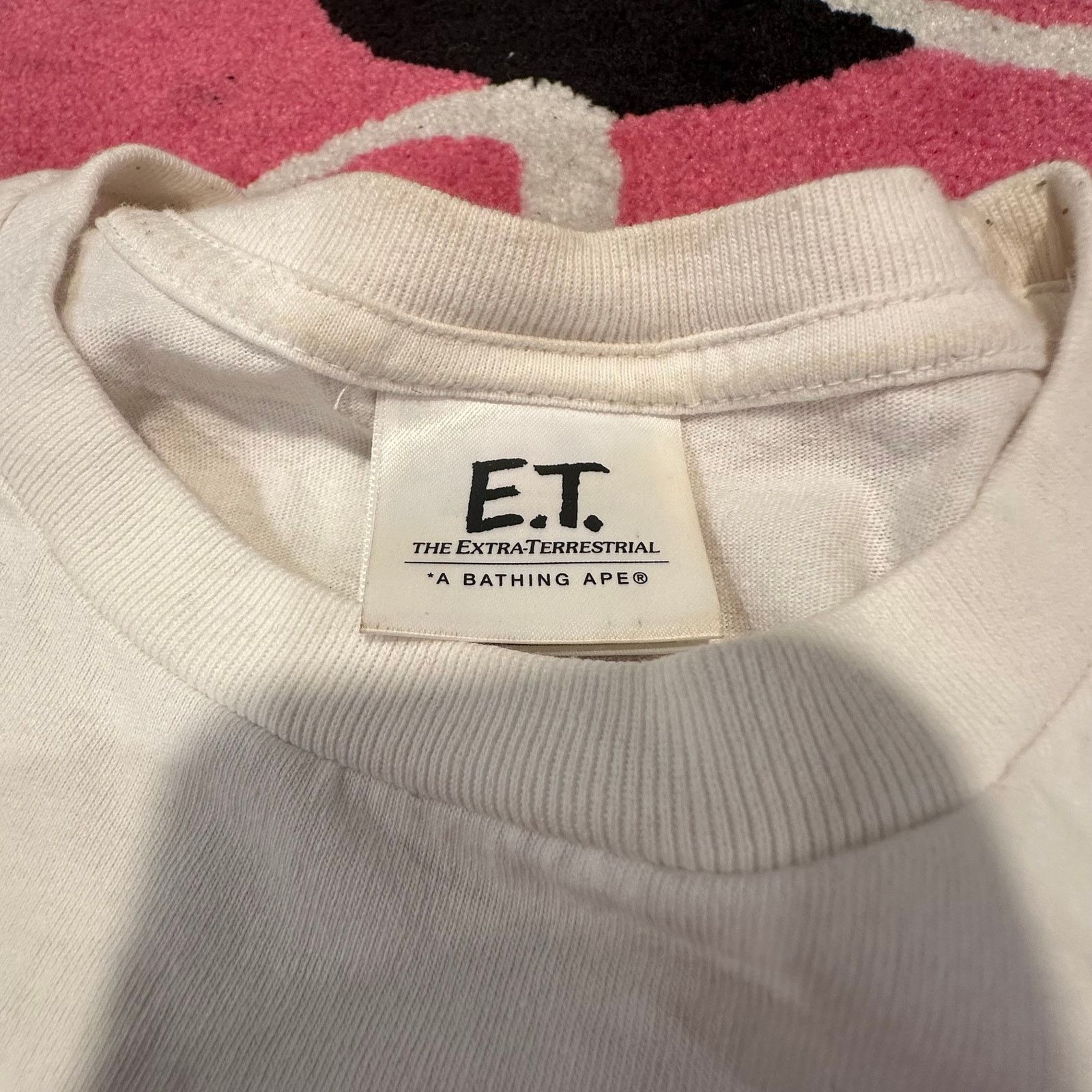 Bape BAPE x E.T. Kids Baby Milo Tee White Large – Used (Like New) Size US L / EU 52-54 / 3 - 8 Thumbnail