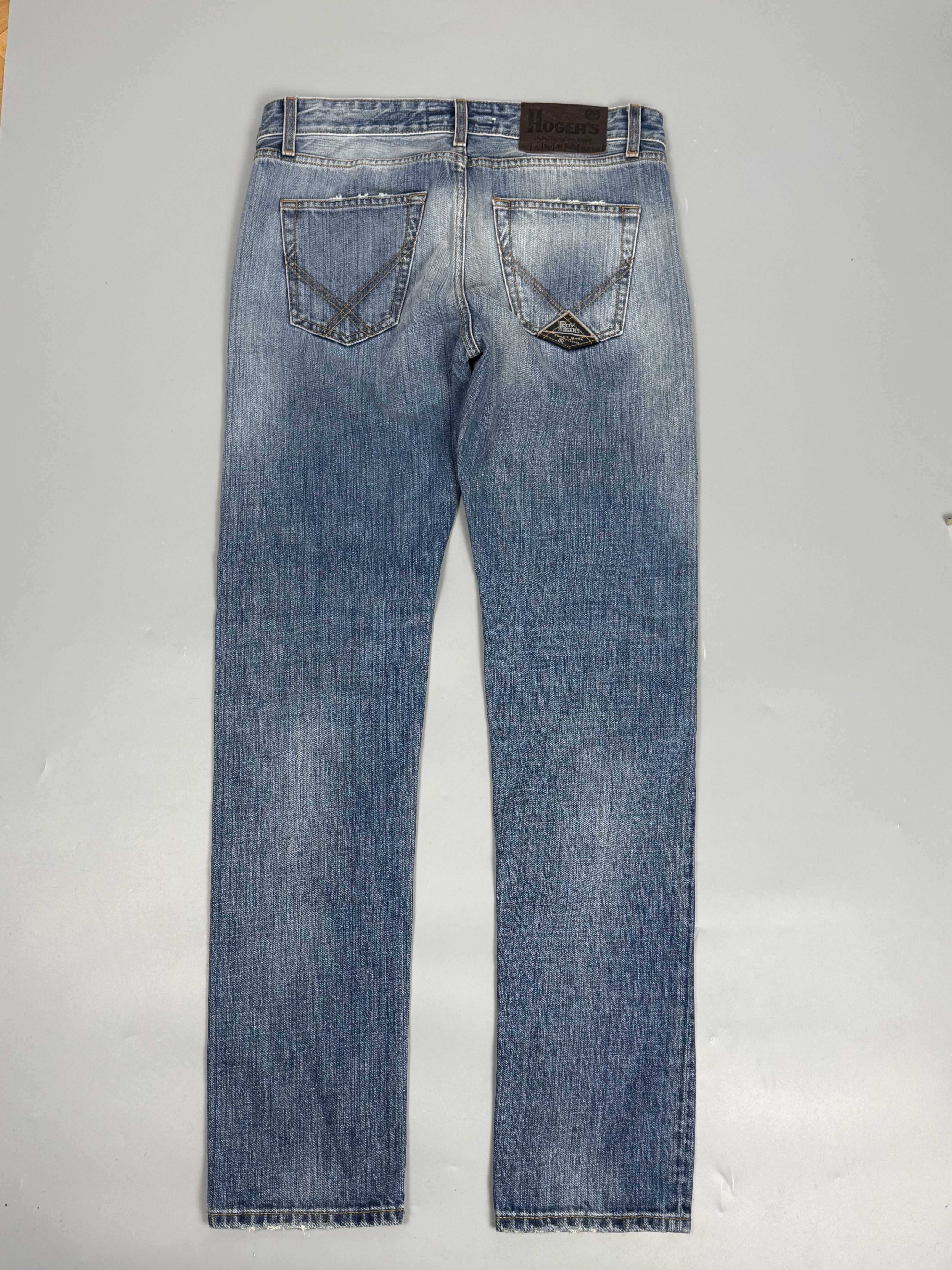 Roy Denim Vintage Roy Rogers distressed slim straight denim Size US 31 - 2 Thumbnail