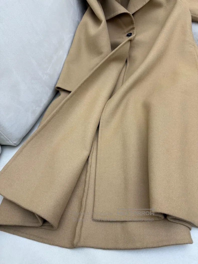 Valentino Valentino Camel wool coat with lapels Size XS / US 0-2 / IT 36-38 - 5 Thumbnail