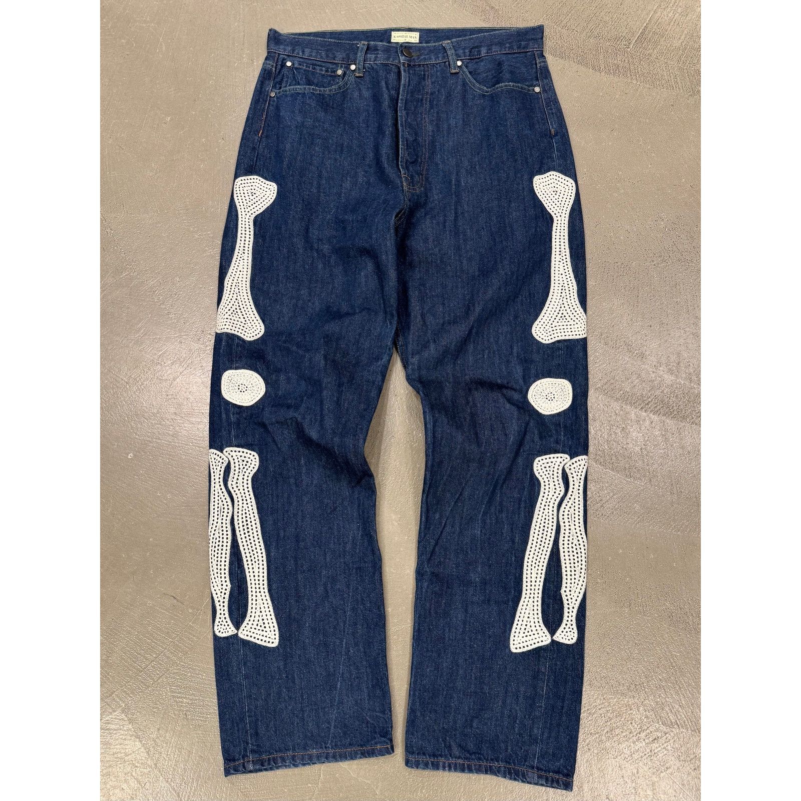 Kapital 2000s Kapital bones jeans Size 26" / US 2 / IT 38 - 1 Thumbnail
