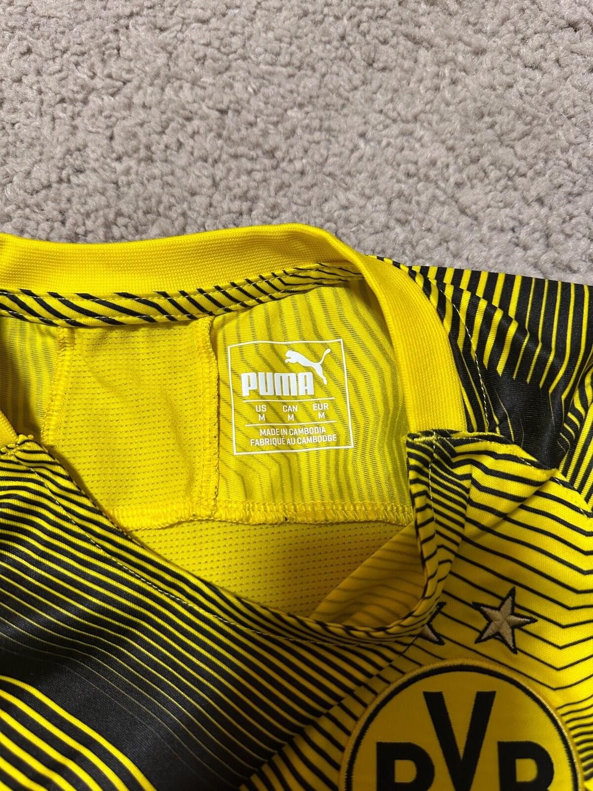 Puma Puma Borussia Dortmund Pre-Match Football Shirt Jersey Sz M Size US M / EU 48-50 / 2 - 4 Thumbnail