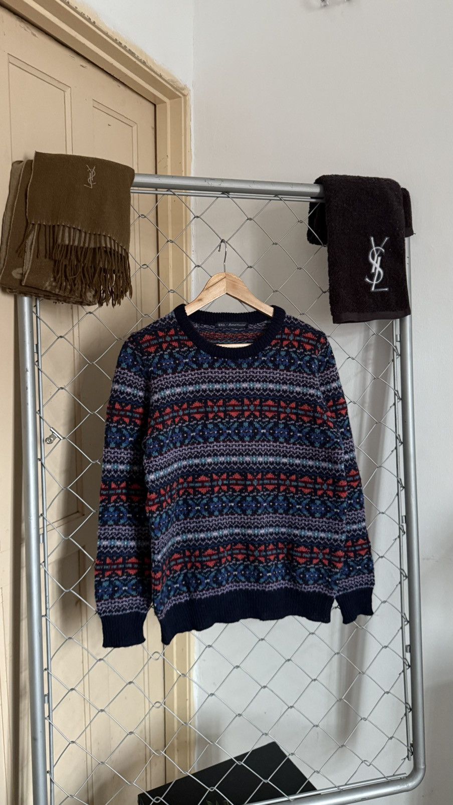 Journal Standard END. x Journal Standard Fair Isle Wool Knit Sweater Size US L / EU 52-54 / 3 - 1 Thumbnail