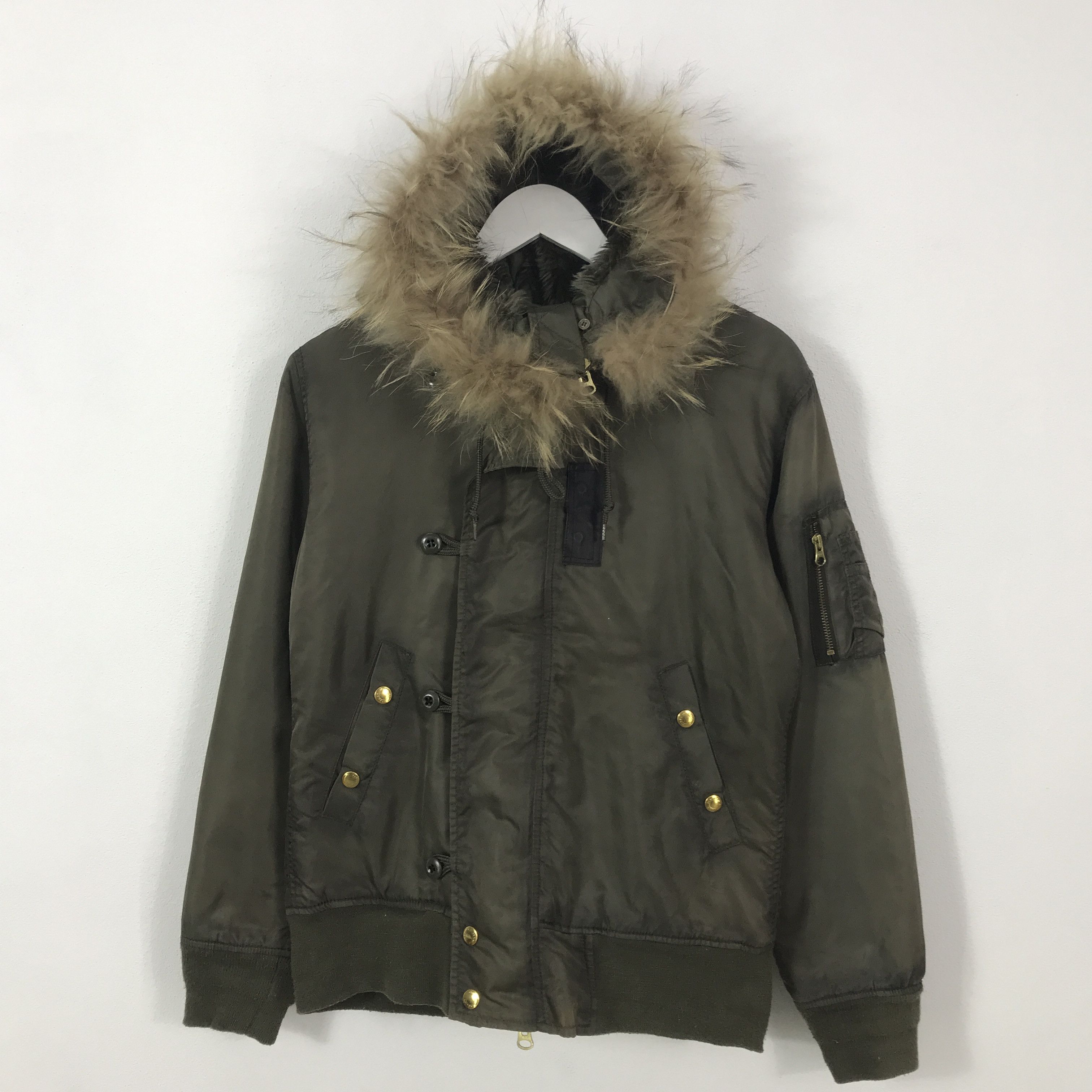Vanquish Vanquish Japan Bomber Hoodies jacket K76B4 Size US M / EU 48-50 / 2 - 1 Thumbnail
