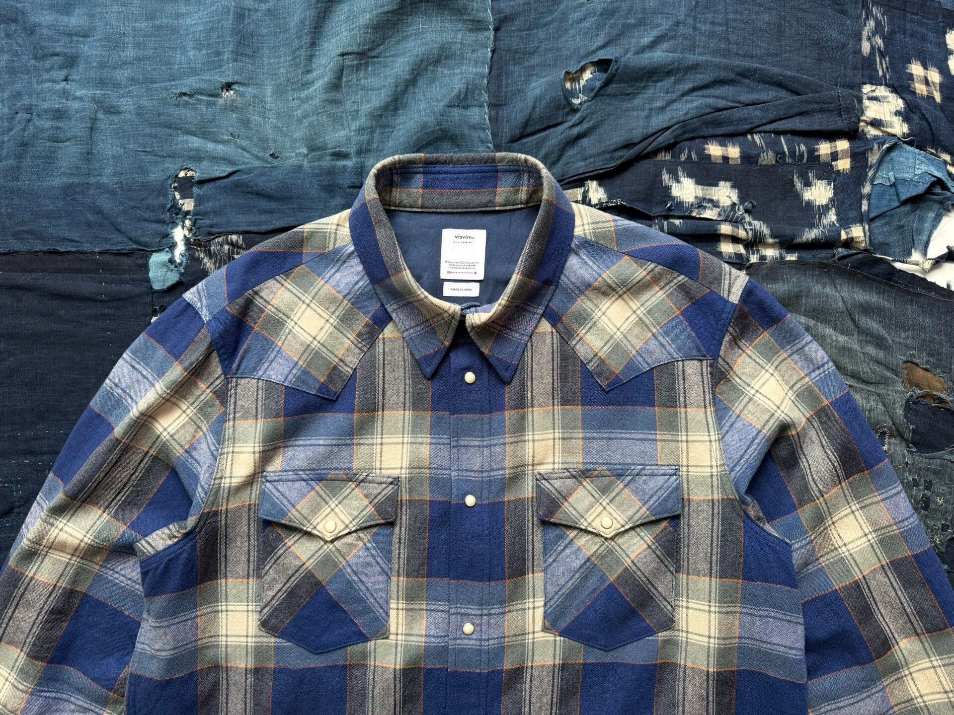 Visvim VISVIM 25AW FOUR CORNERS CHECK SHIRT CARDIGAN Size US M / EU 48-50 / 2 - 4 Thumbnail