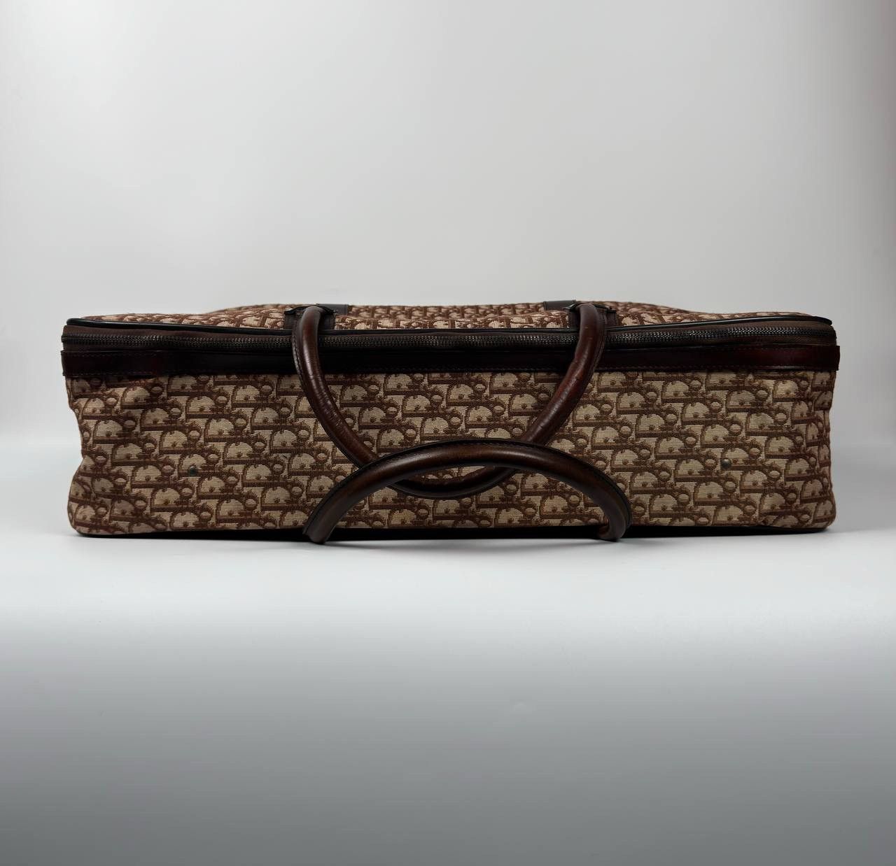 Dior × Vintage Dior Monogram Cloth Luggage Bag Size ONE SIZE - 4 Thumbnail