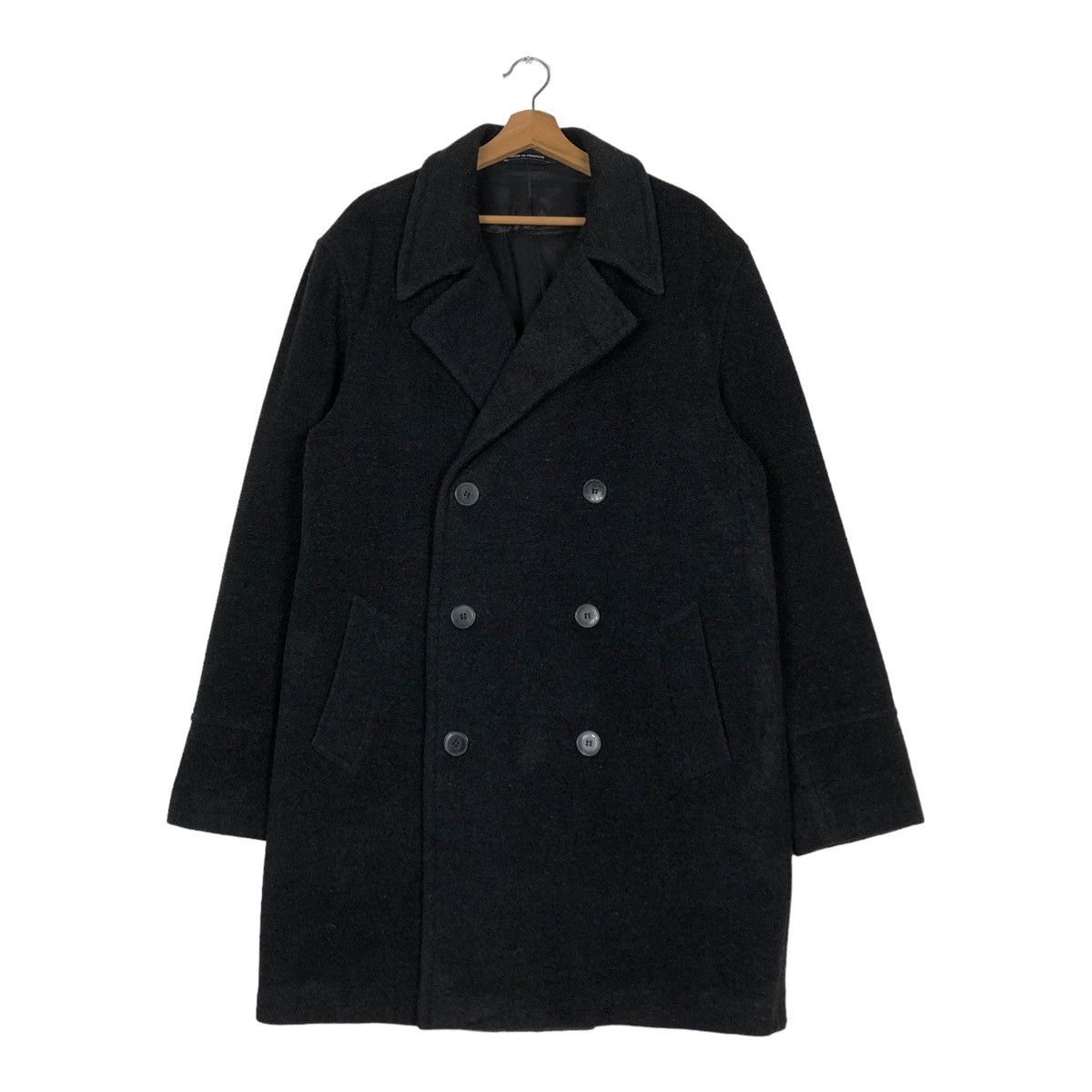 agnes b. 🔥VINTAGE WOOL HEAVY JACKET AGNES B. MADE IN FRANCE Size US M / EU 48-50 / 2 - 1 Thumbnail