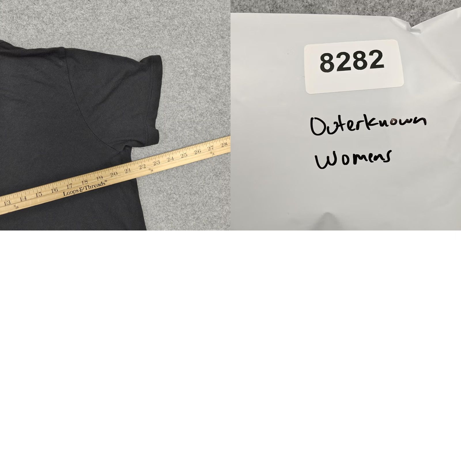 Outerknown Outerknown Shirt Womens Small Black Sunny Scoop Neck Short Sleeve T-Shirt New Size S / US 4 / IT 40 - 8 Thumbnail