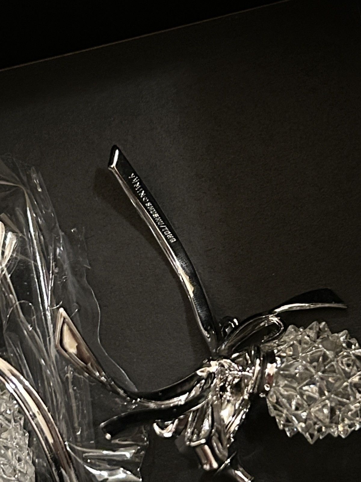 Shushu/Tong SHUSHU/TONG Silver Bow Rose Vase Single Earring x 2 Size ONE SIZE - 4 Thumbnail