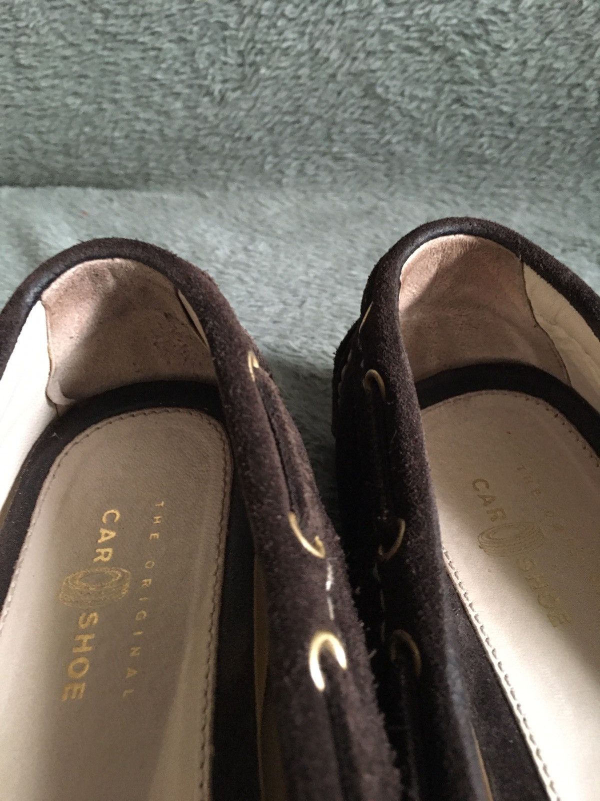 Car Shoe The Original Car Shoe by PRADA Brown Suede Driving Shoes Size US 7.5 / IT 37.5 - 12 Thumbnail