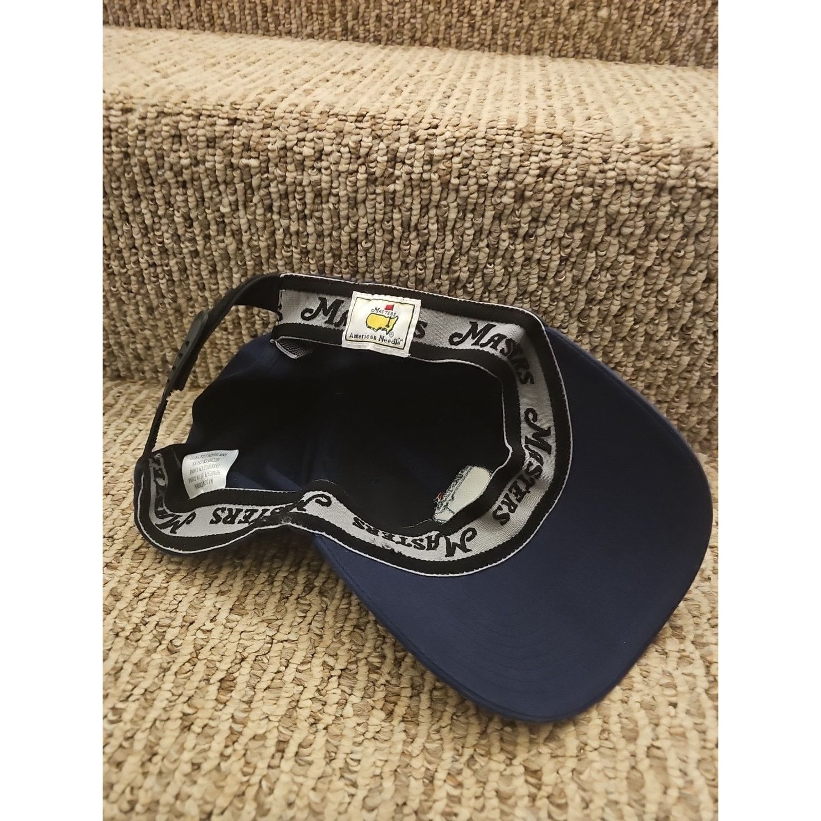 American Needle The Masters x American Needle Blue Logo Hat Cap - Adjustable Size ONE SIZE - 8 Thumbnail