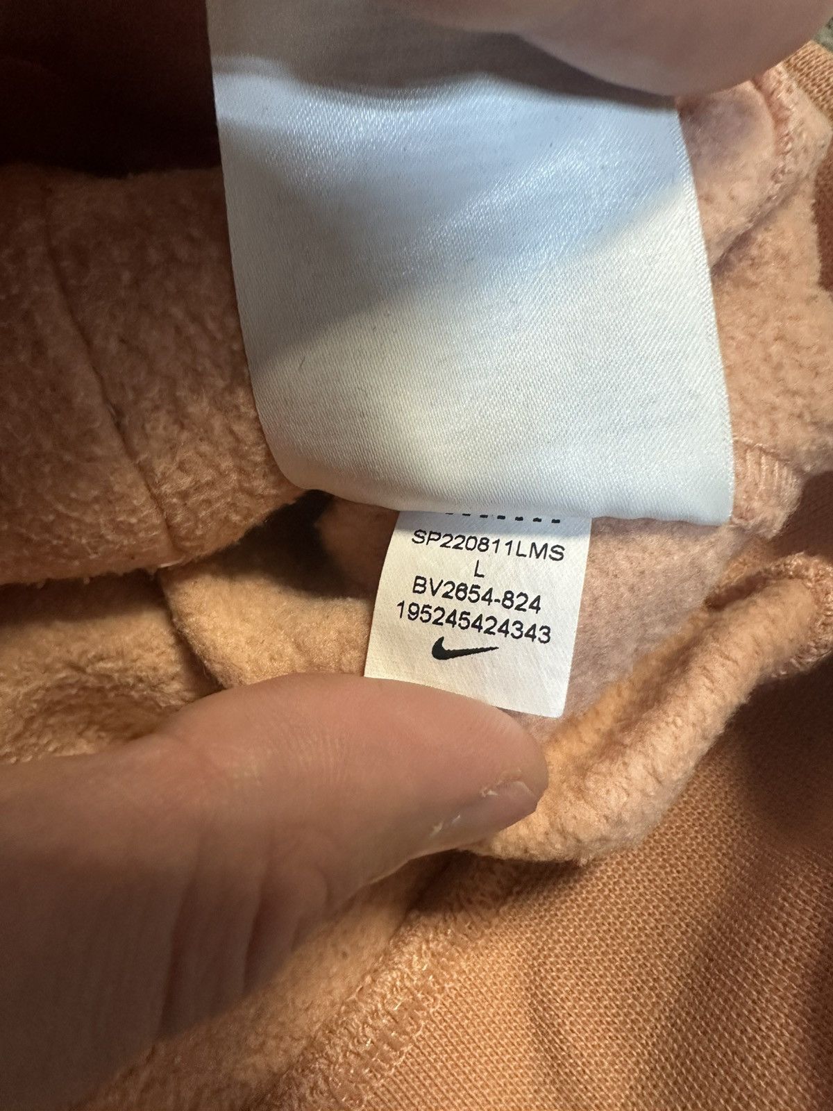 Nike Nike Custom Hoodie Vintage 90s Y2K Reworked Size US L / EU 52-54 / 3 - 7 Thumbnail