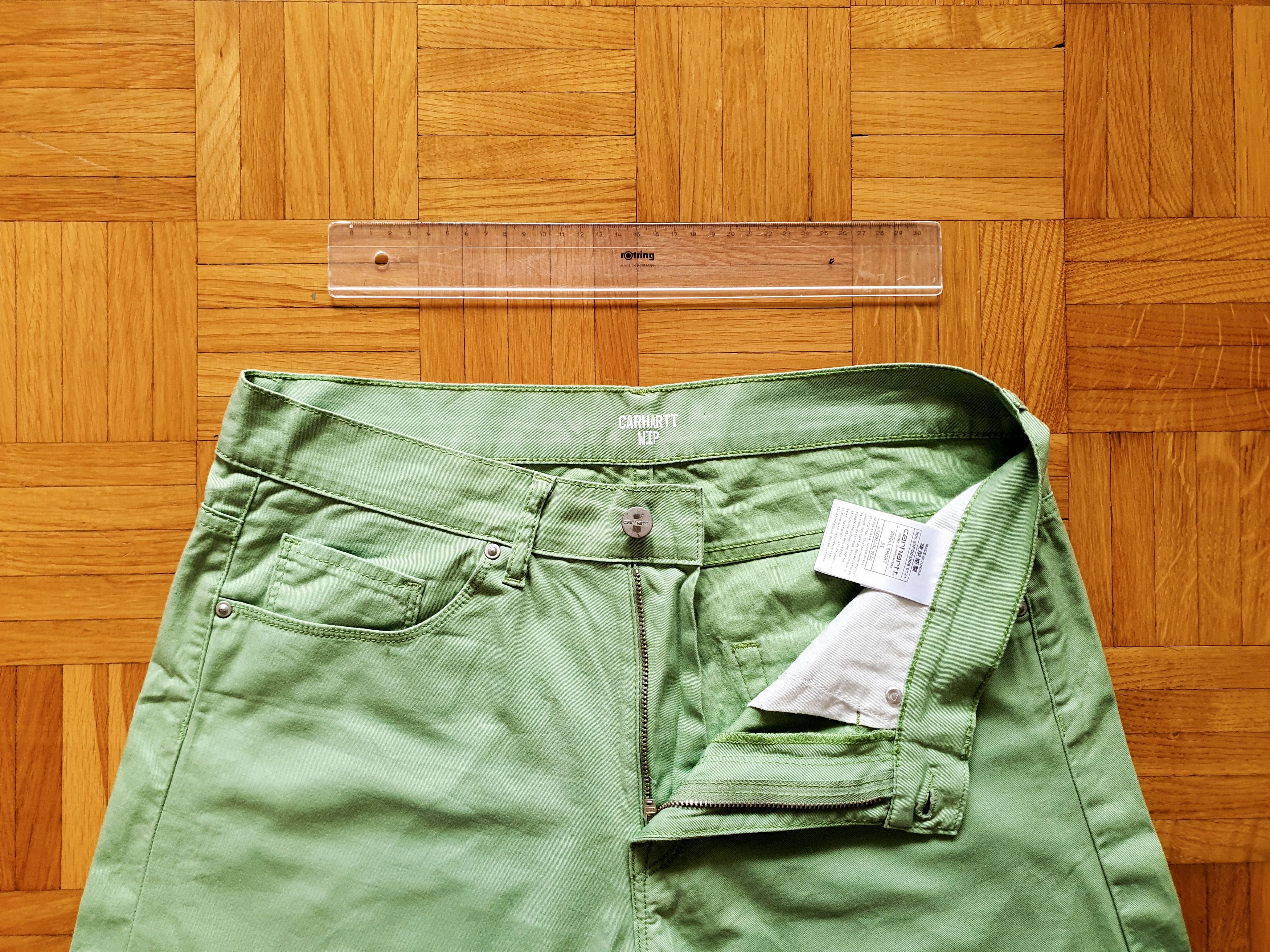 Carhartt Wip Shorts - Mod: SWELL SHORT - Faded Green - W31 Size US 31 - 4 Thumbnail