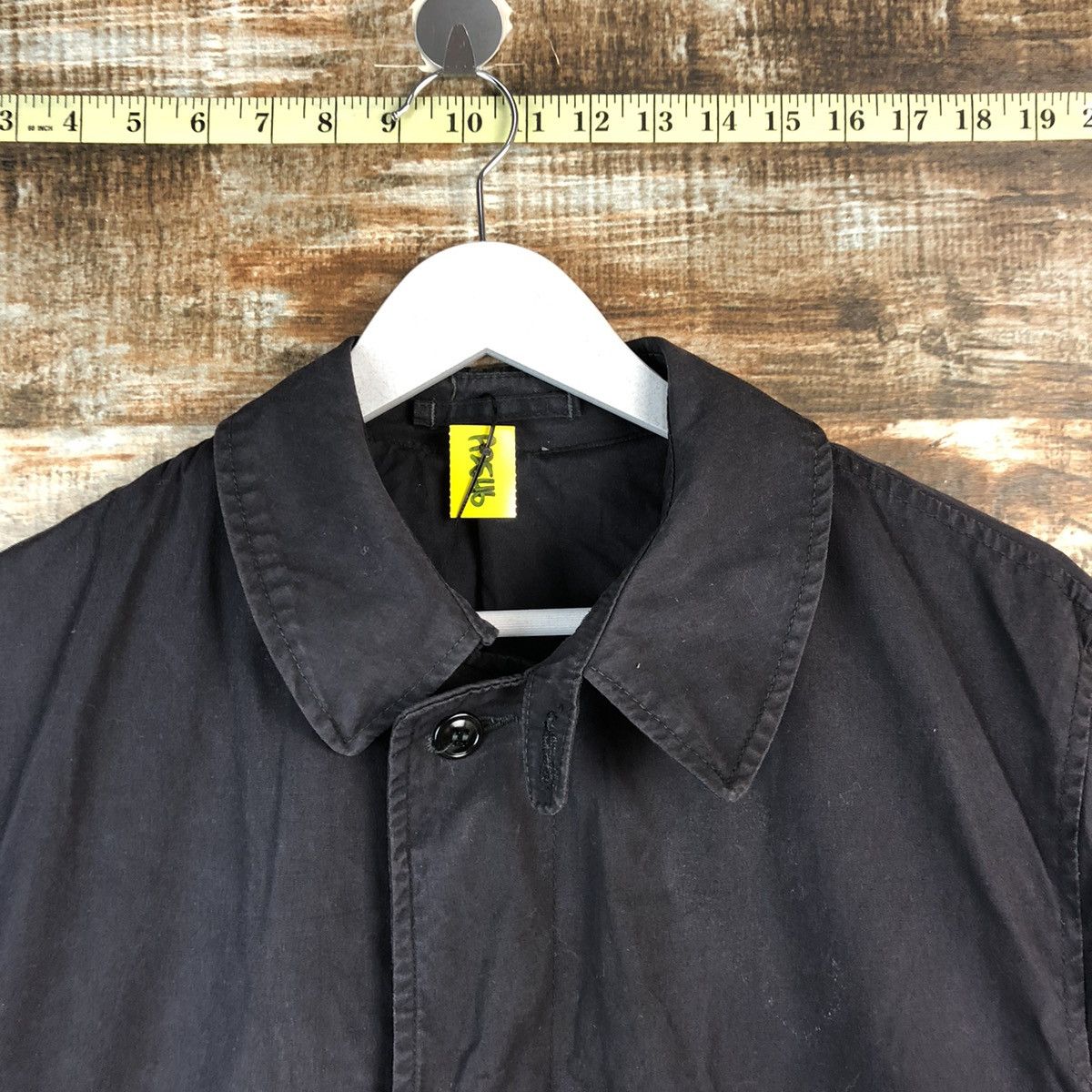 Vintage Vintage military Black Raincoats jacket #A2546 Size US L / EU 52-54 / 3 - 4 Thumbnail