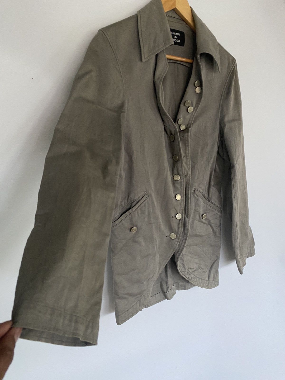 CABANE de ZUCCa Cabana De Zucca Ladies Button up Jacket Size S / US 4 / IT 40 - 5 Thumbnail