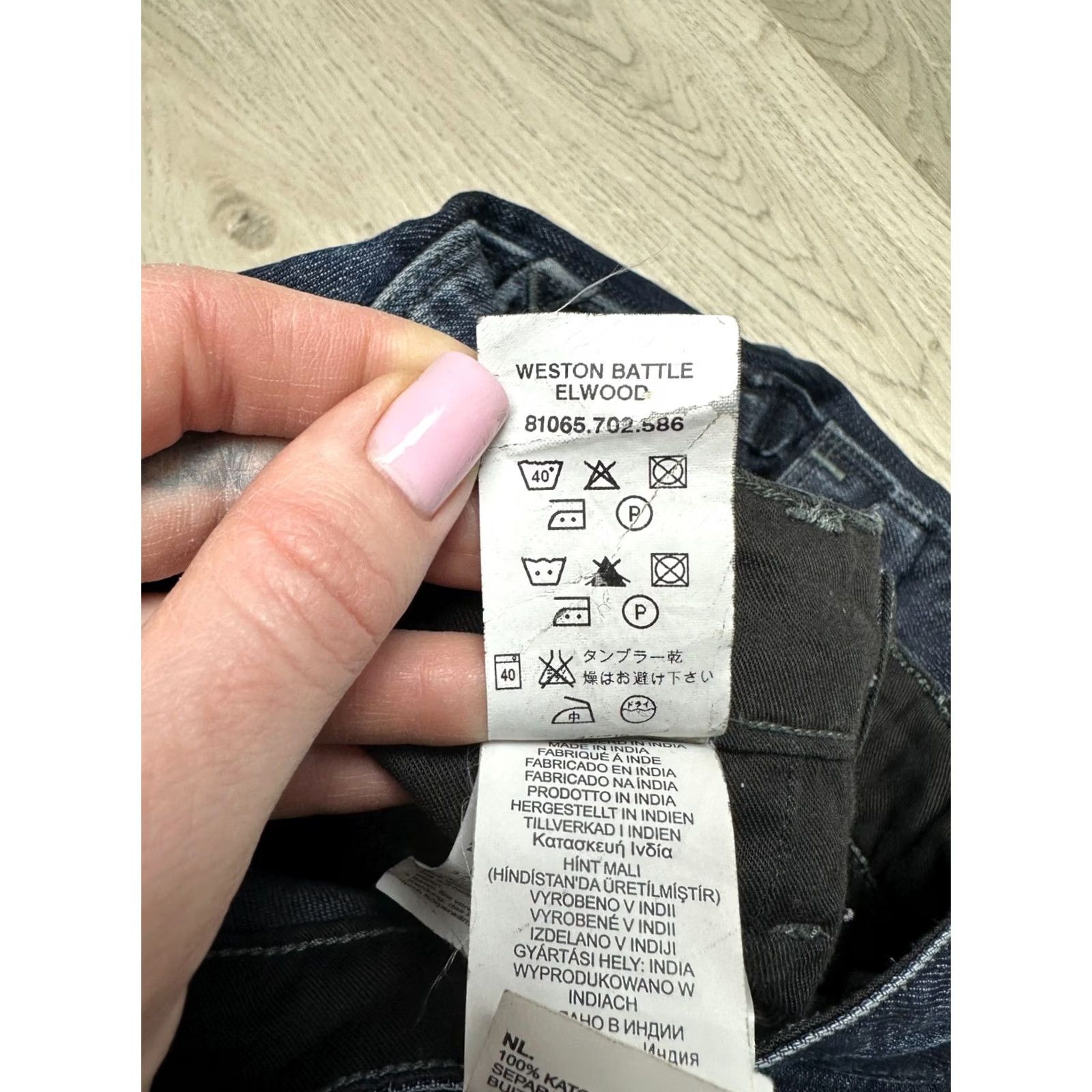 G-Star G-Star Raw Mens Weston Battle Elwood Denim Jeans Double Knee Size 30 Blue Cotton Denim Straight Mens 30 Size US 30 / EU 46 - 4 Thumbnail
